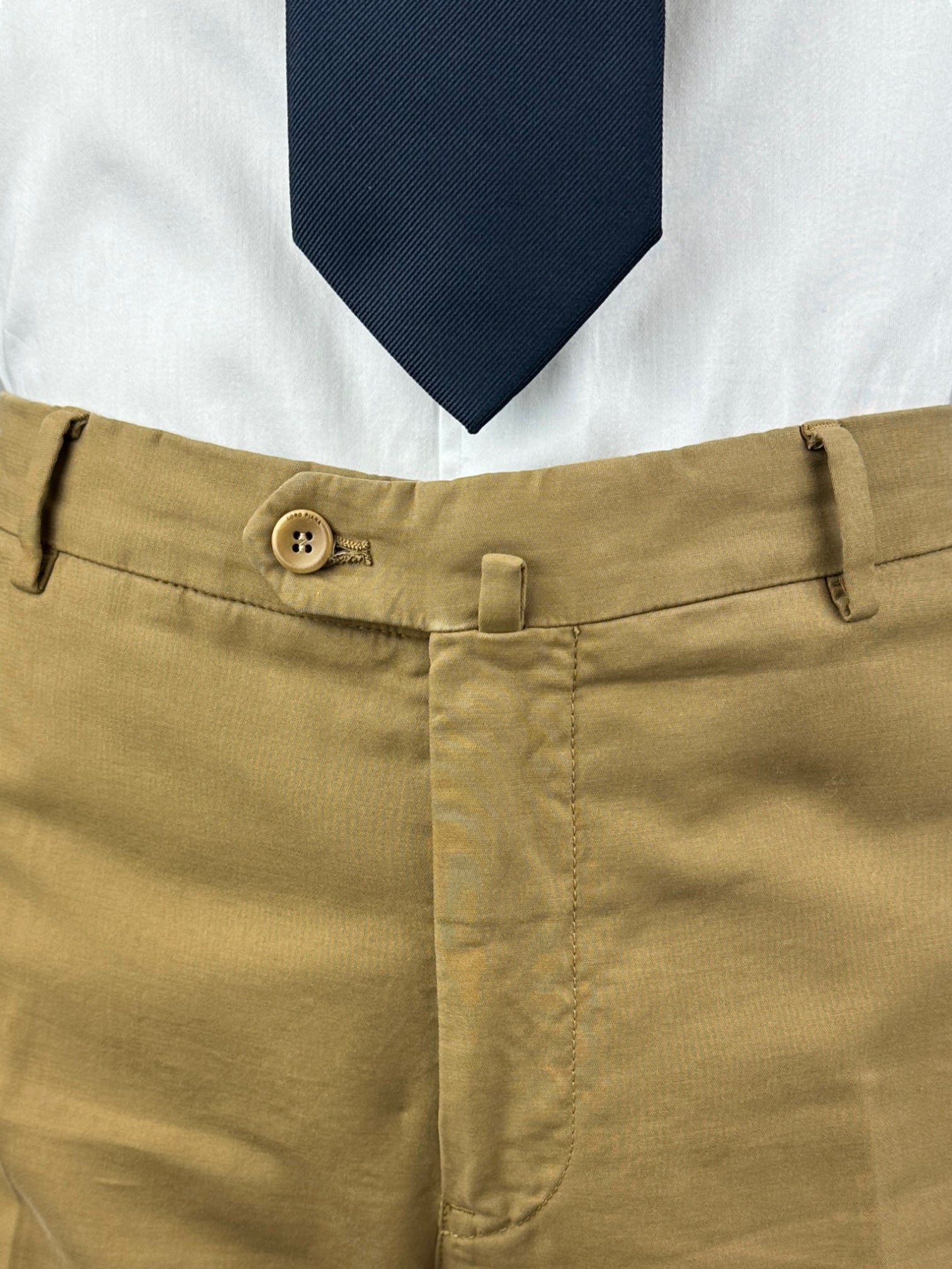 Loro piana Tobacco Brown Cotton Chino