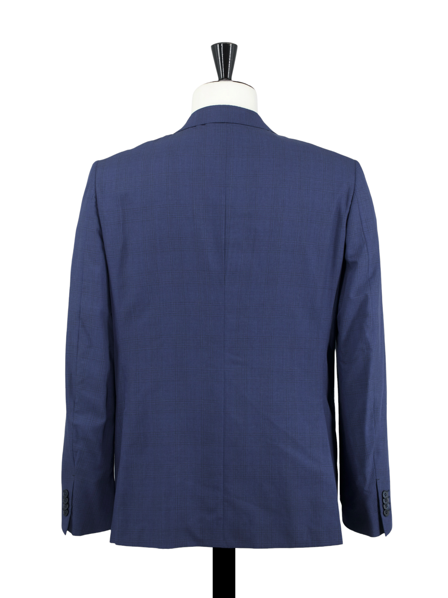 Ermenegildo Zegna Blue Wool & Silk "Leggerissimo" Checkered Milano Easy Suit