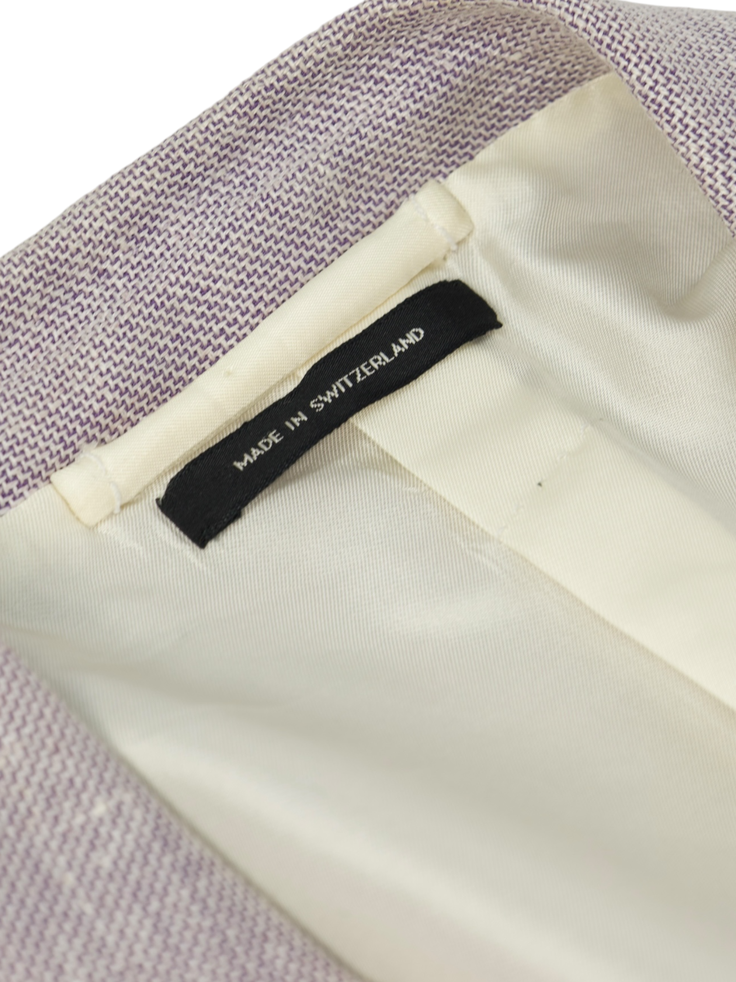 Tom Ford Light Purple Linen, Wool & Mulberry Silk Windsor Blazer