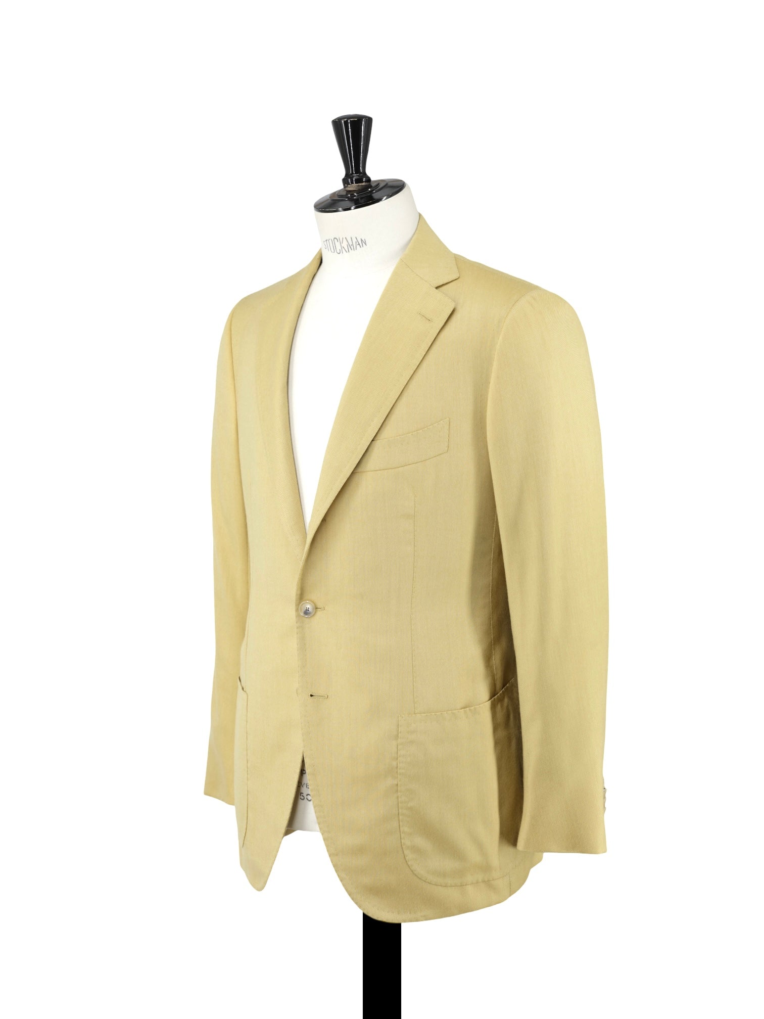 Cesare Attolini Yellow Cashmere “La Grande Bellezza” Twill Jacket