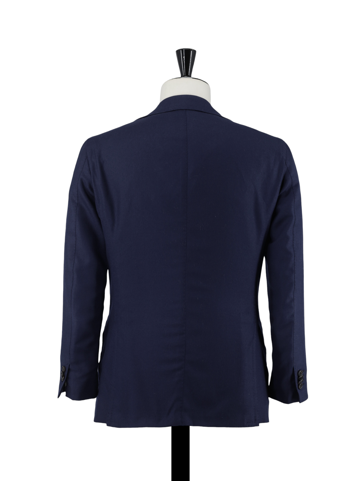 Orazio Luciano Navy Brushed-Wool Twill Jacket