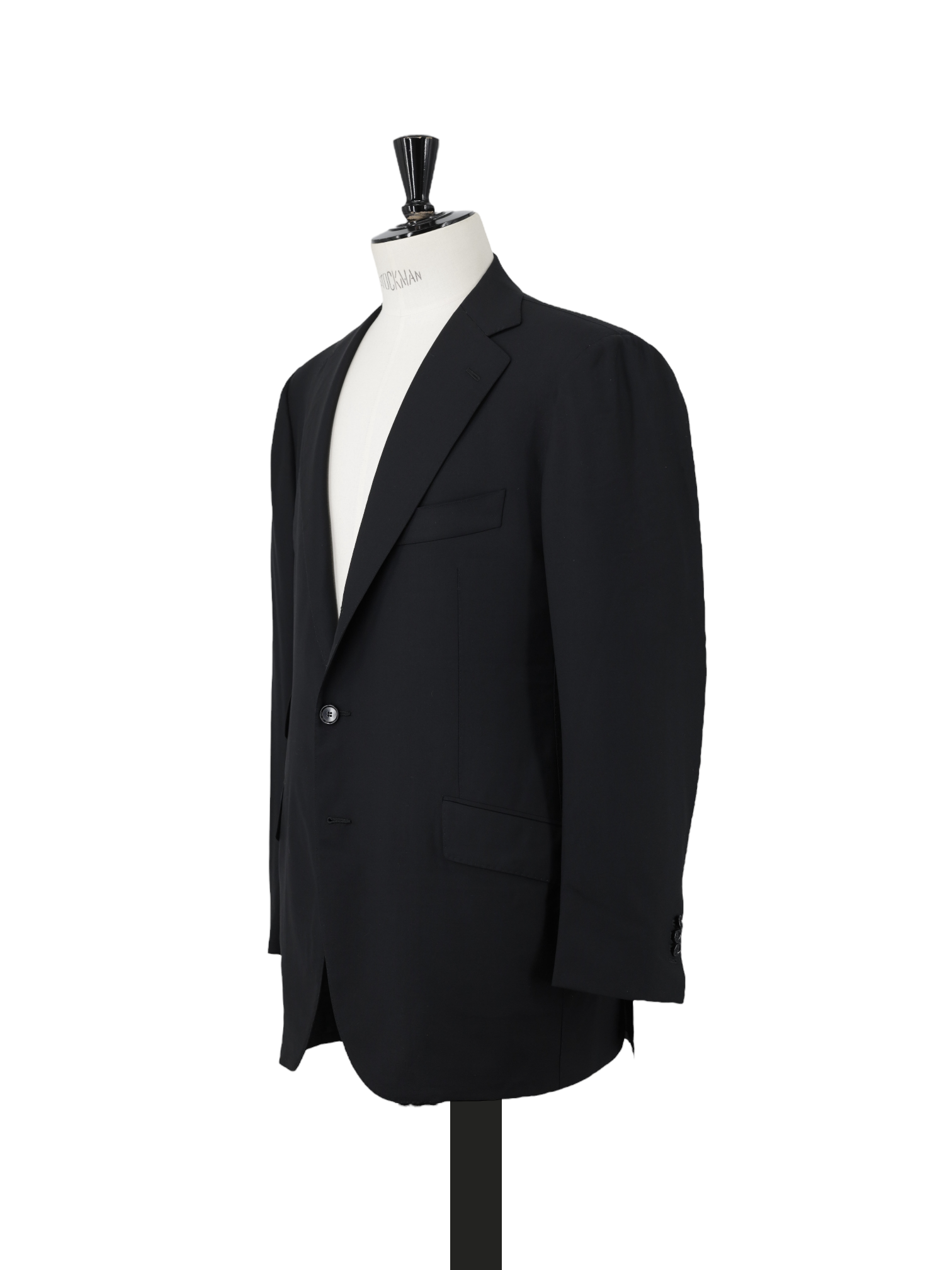 Cesare Attolini Black Super 130's Twill Suit