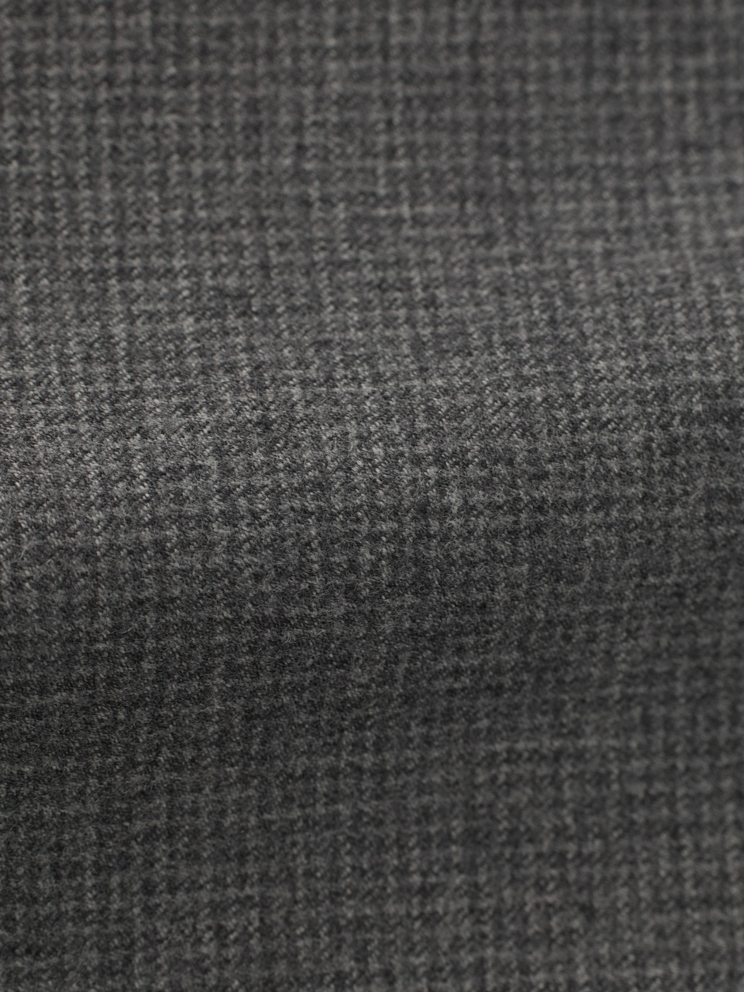 Brioni Grey Wool & Cashmere Micro-Pattern Portovenere Trousers