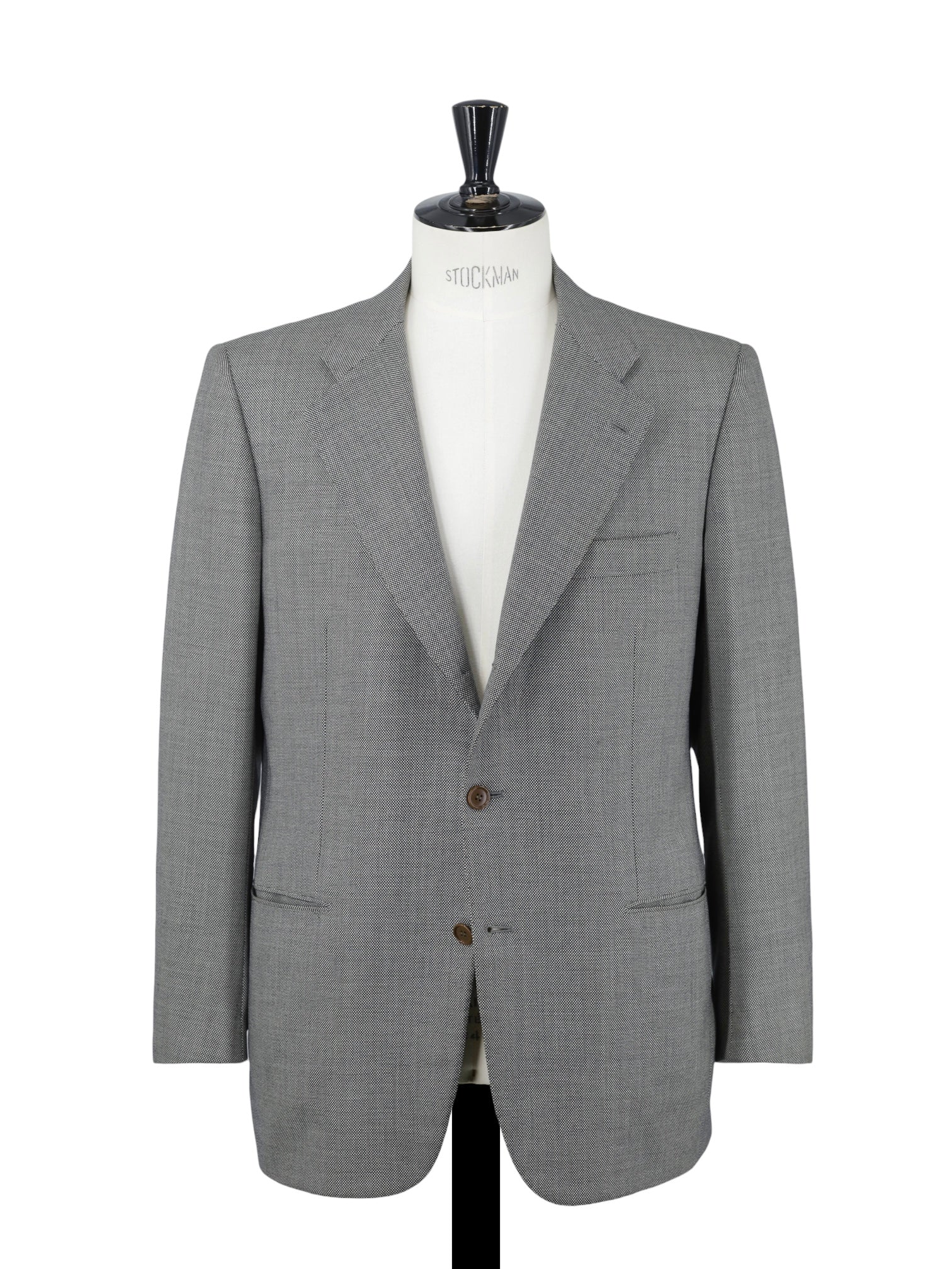 Kiton Grey Super 150's "Diamante Blu" Birdseye Suit