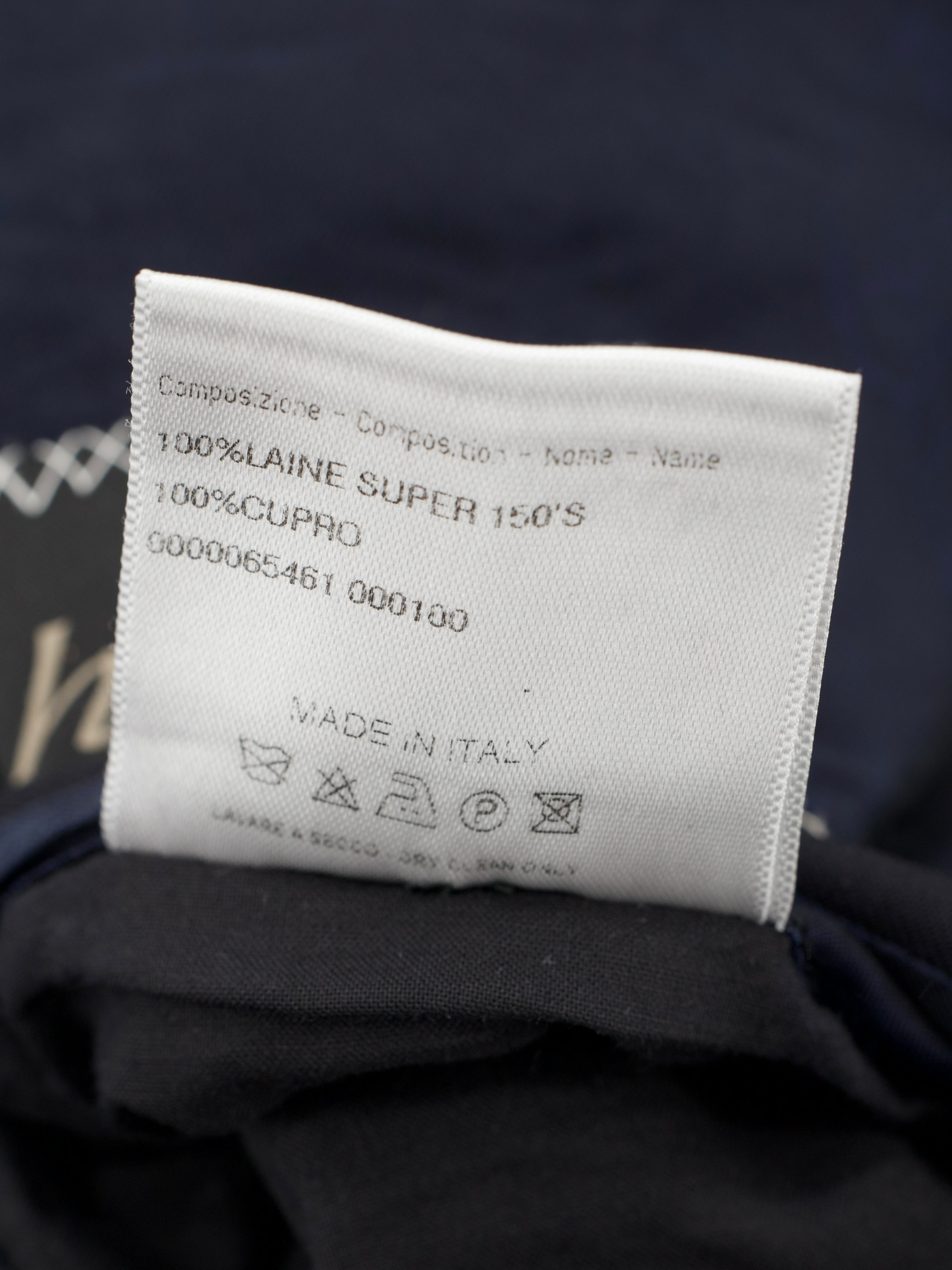 Brioni Navy Super 150's Shadow-Check Brunico Suit