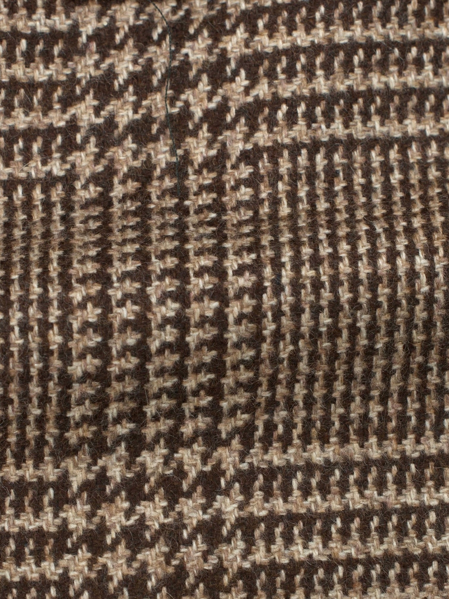 Cesare Attolini Brown Pure Plushy-Cashmere Prince of Wales Jacket