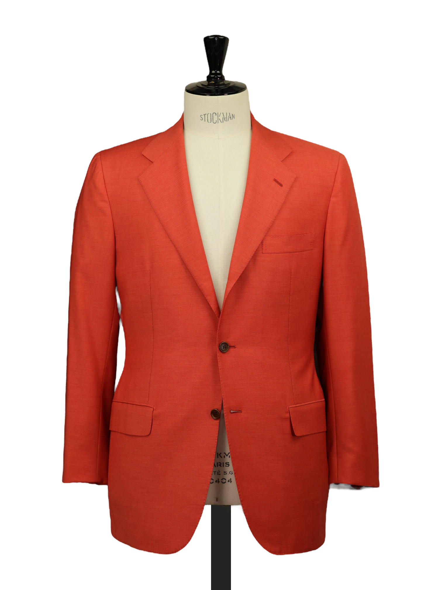 Kiton Coral Red Cool-Wool "La Grande Bellezza" Jacket