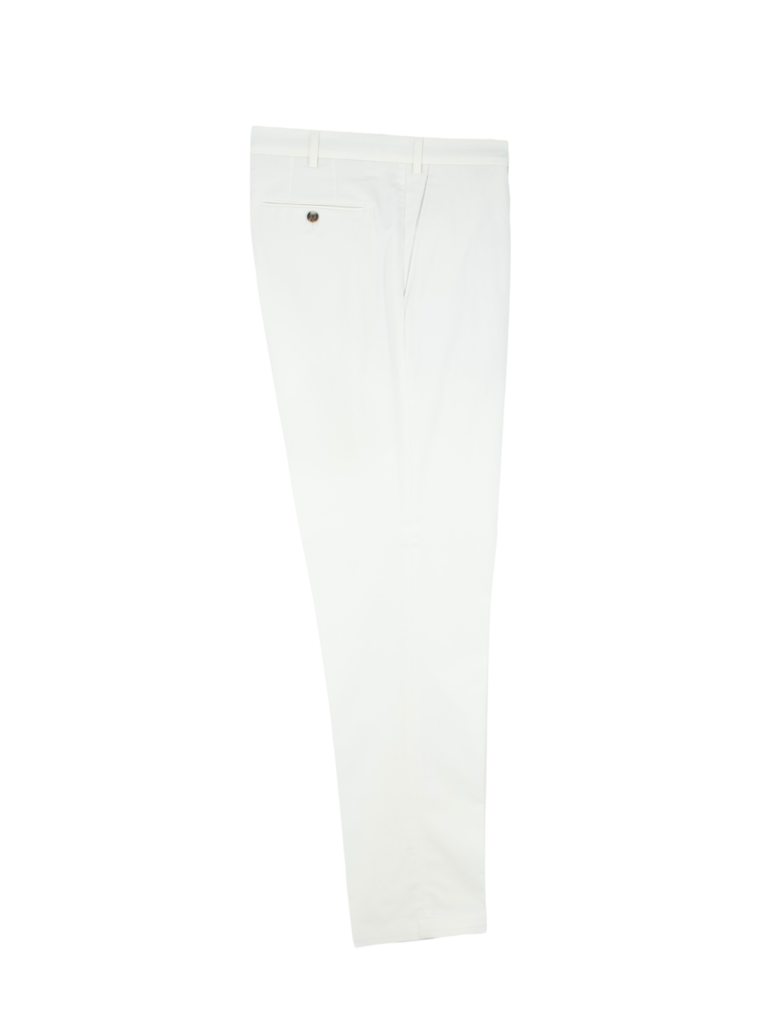 Loro Piana Offwhite Cotton-Stretch Twill Carlo Trousers