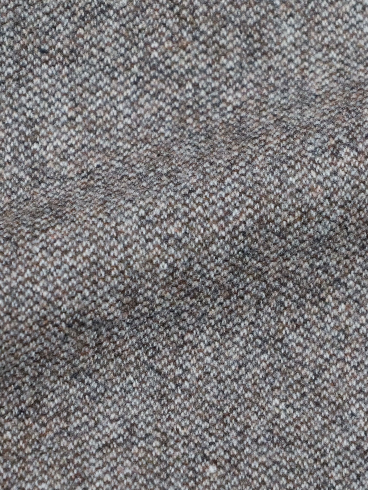 Orazio Luciano Taupe Micro-structure Wool & Cashmere Jacket