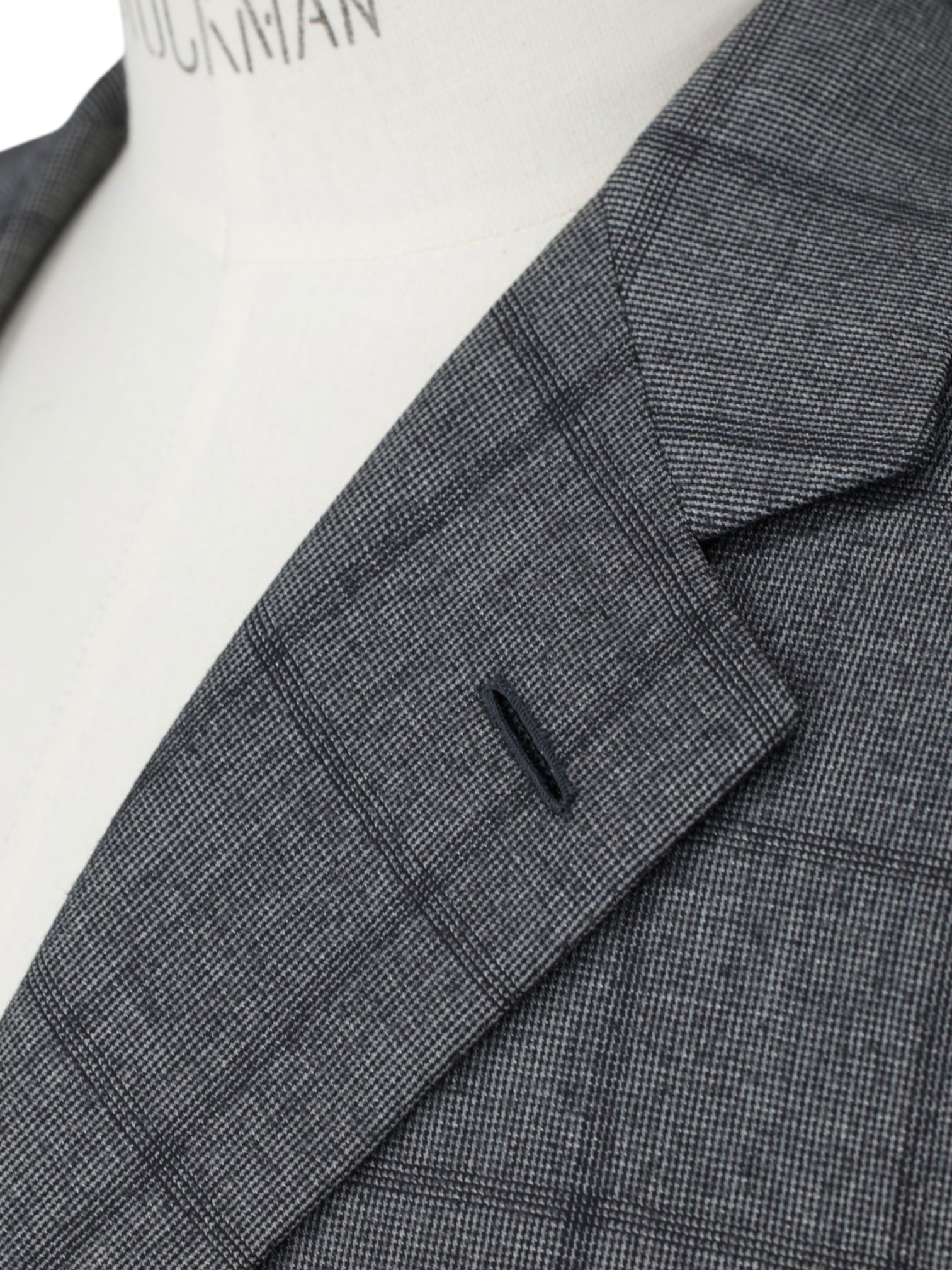 Brioni Grey Wool, Cashmere & Silk Windowpane Parlamento Jacket