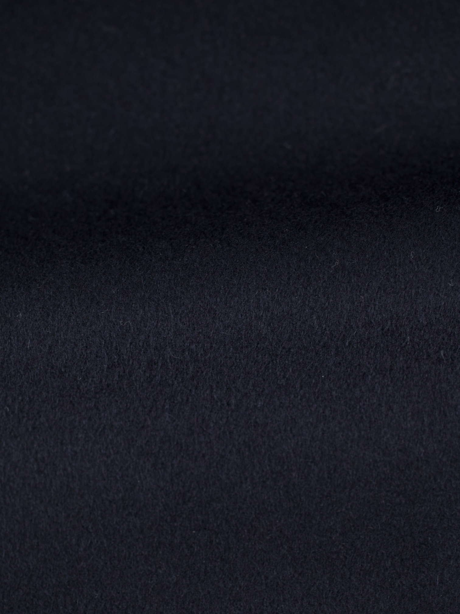 Brioni Navy Pure Cashmere Castorino-Fur Collar Coat