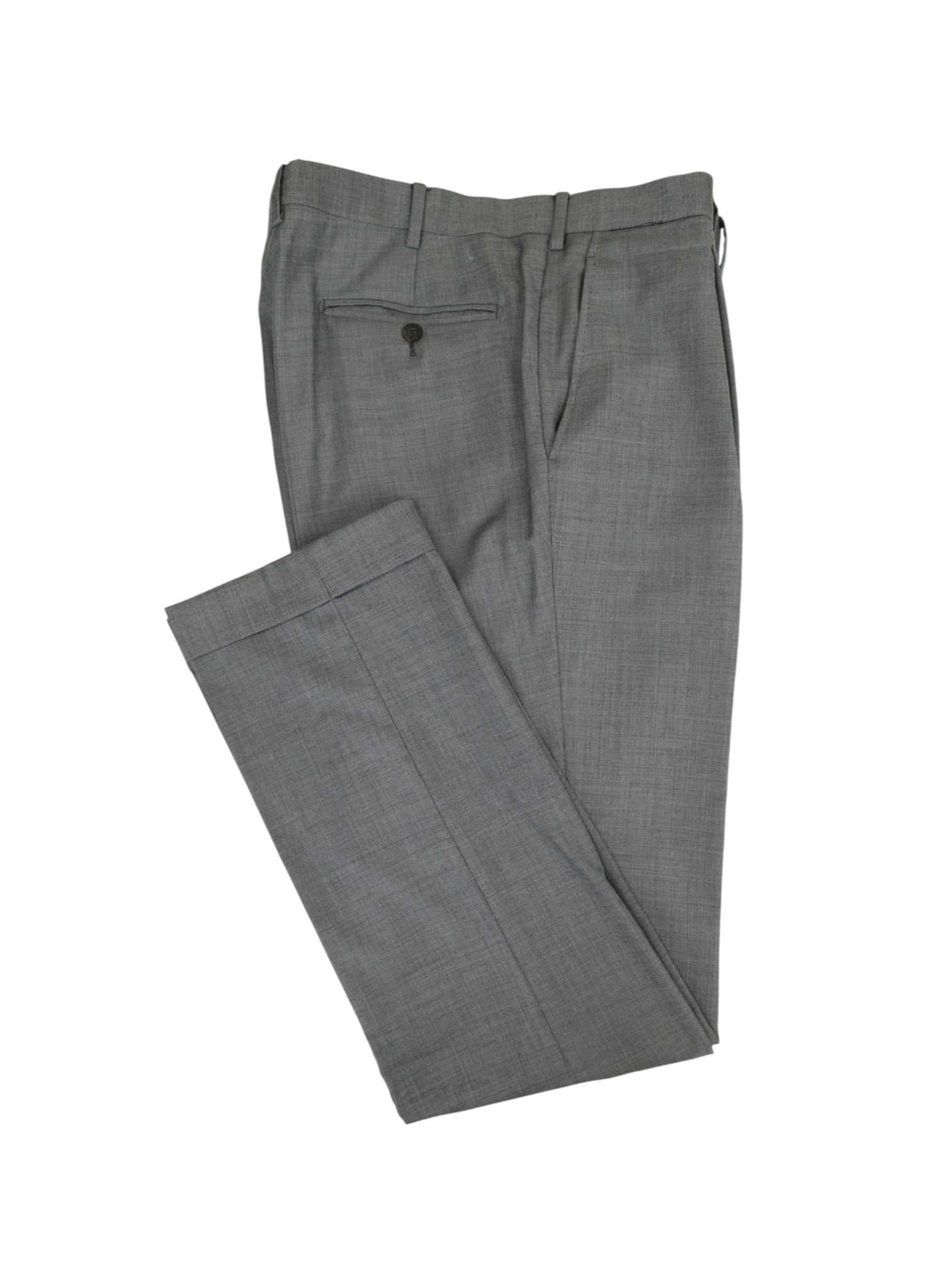 Caruso Light Grey Super 150’s Wool Sharkskin Suit