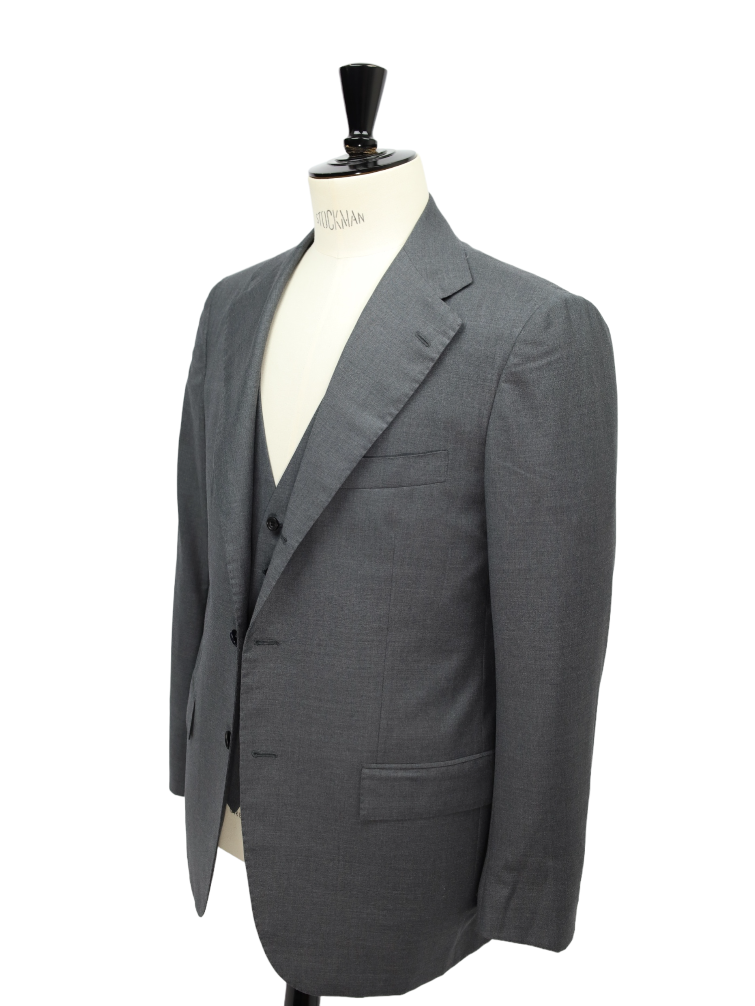 Kiton Grey 3-Piece Suit