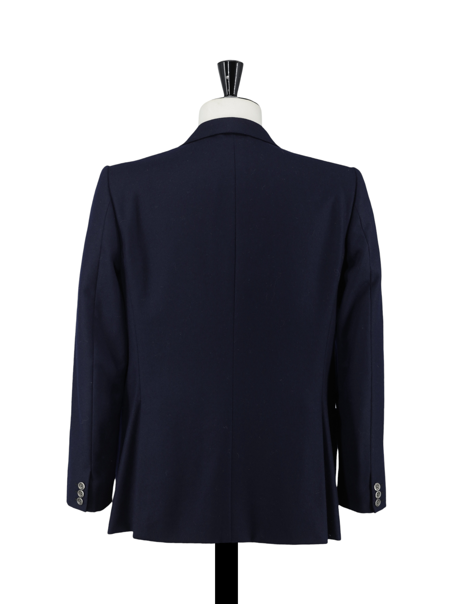 Brioni Dark Blue Vintage Double-Breasted Wool & Cashmere Jacket