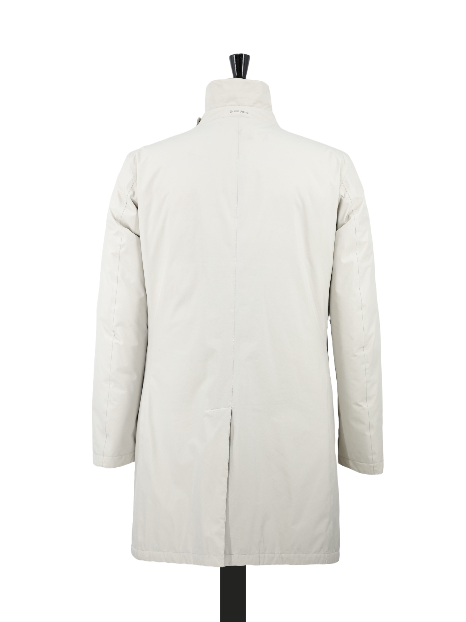 Herno Beige Laminar Gore-Tex Lightly-Padded Dover Carcoat