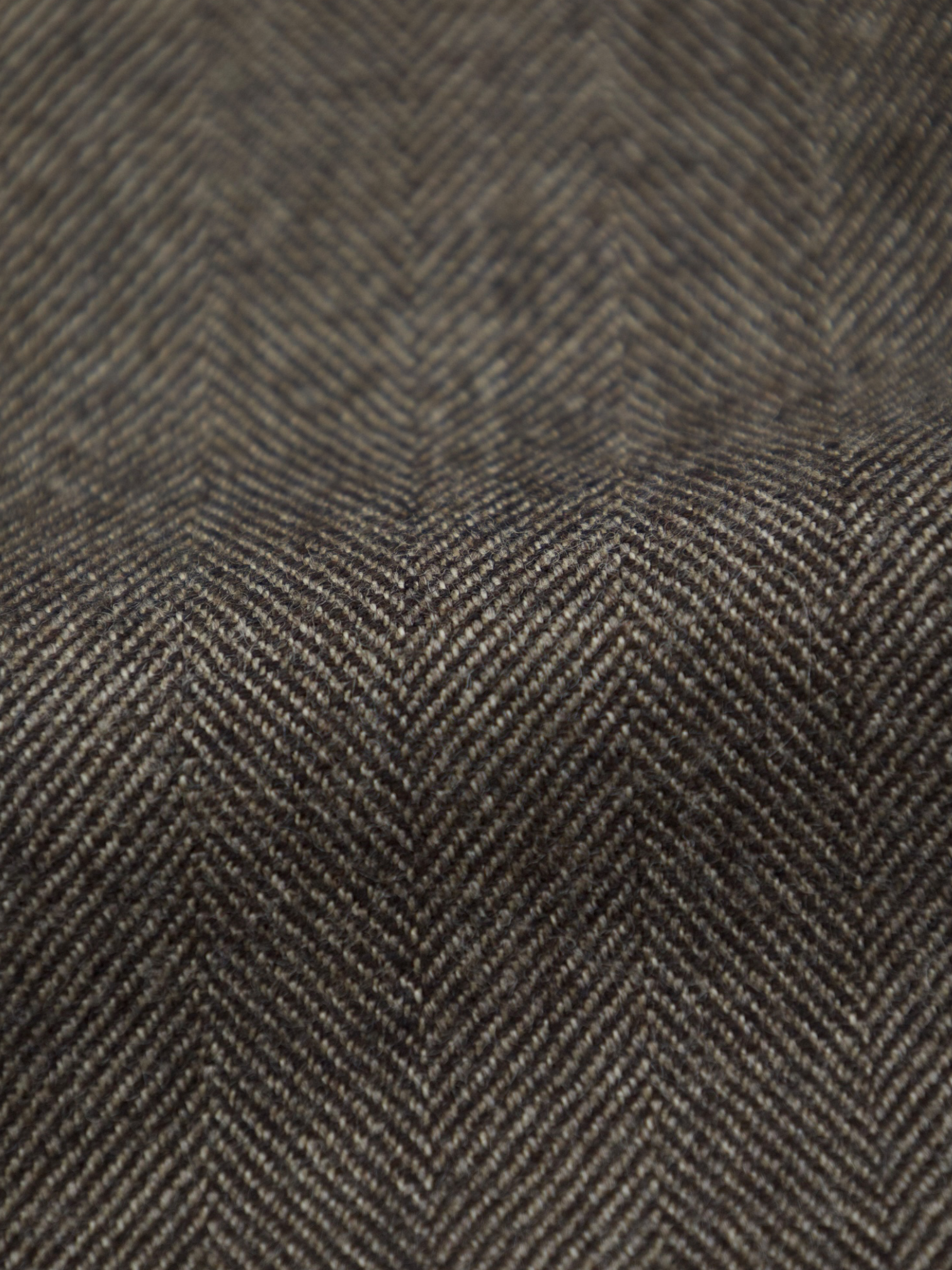 Corneliani Light Brown Wool & Cashmere Herringbone Jacket