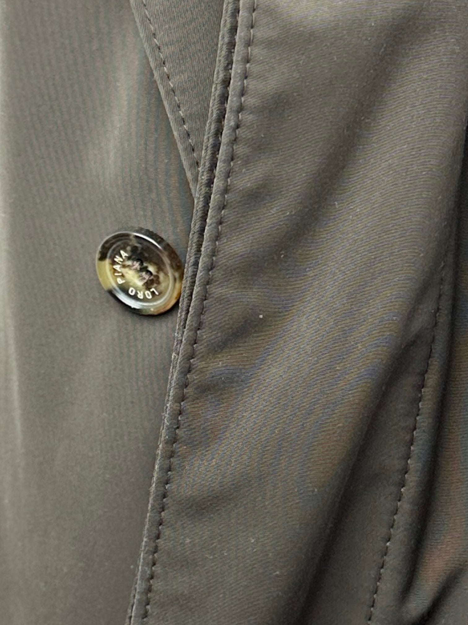 Loro Piana Dark Brown Car Coat