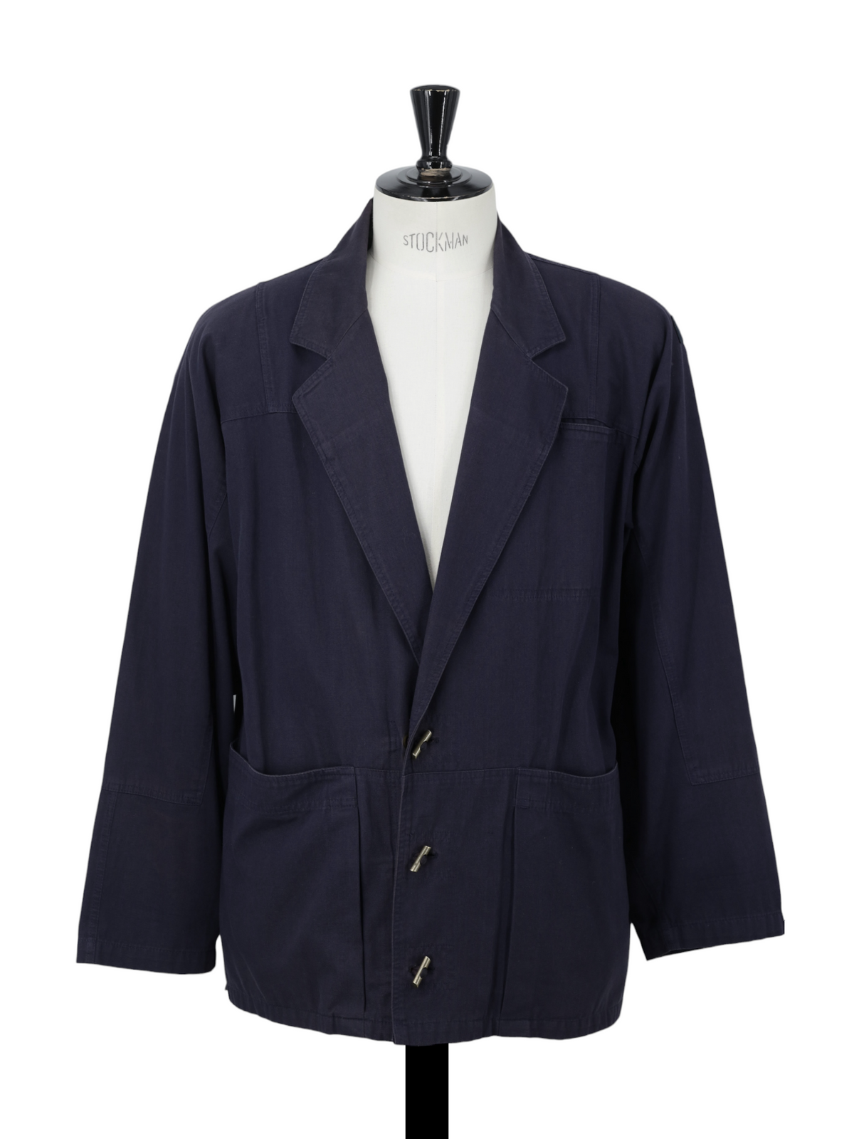 Ermenegildo Zegna Navy Vintage 1980's Yachting Coat