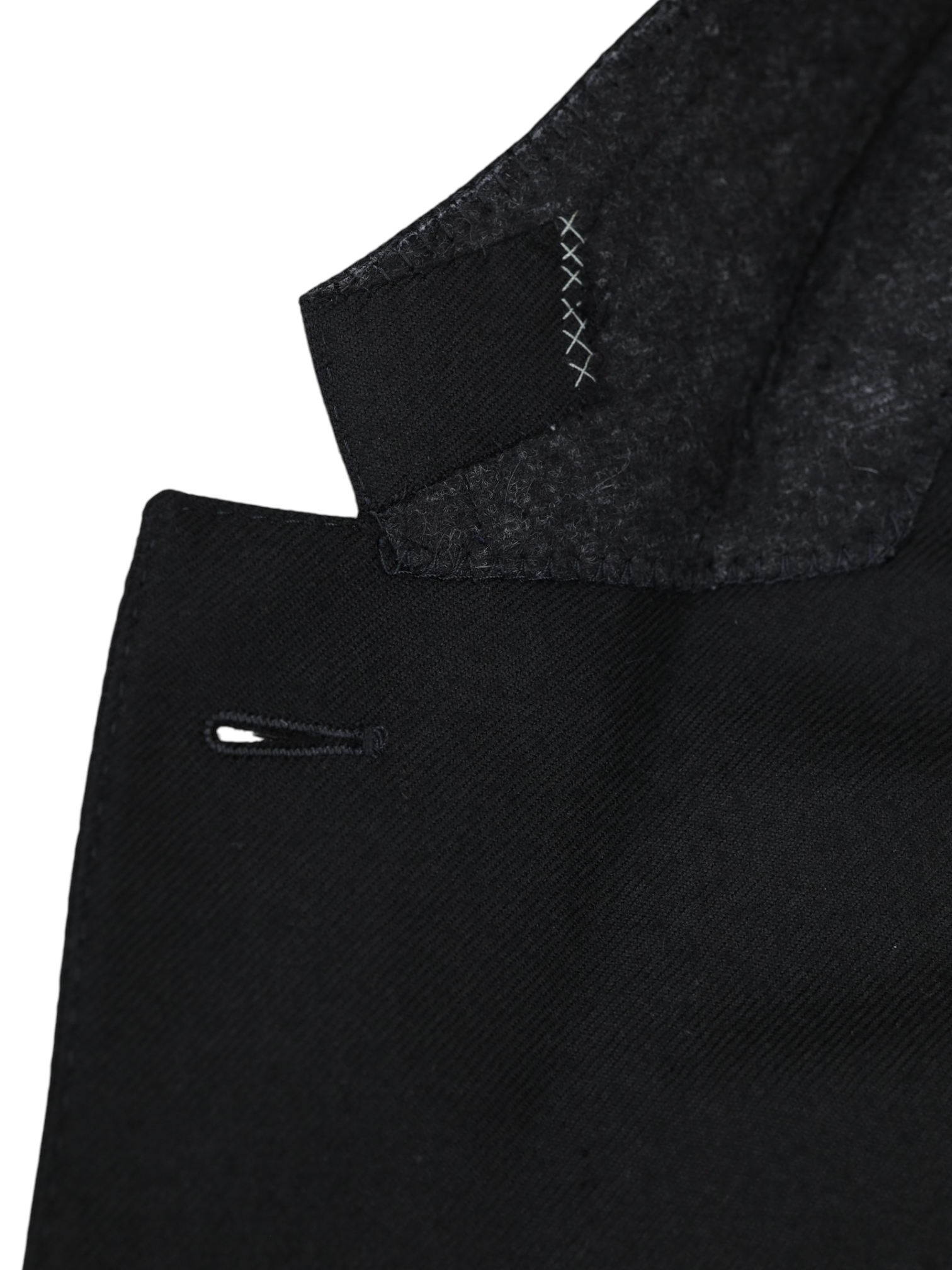 Ermenegildo Zegna Black Cashmere "10 Pockets" Twill Jacket