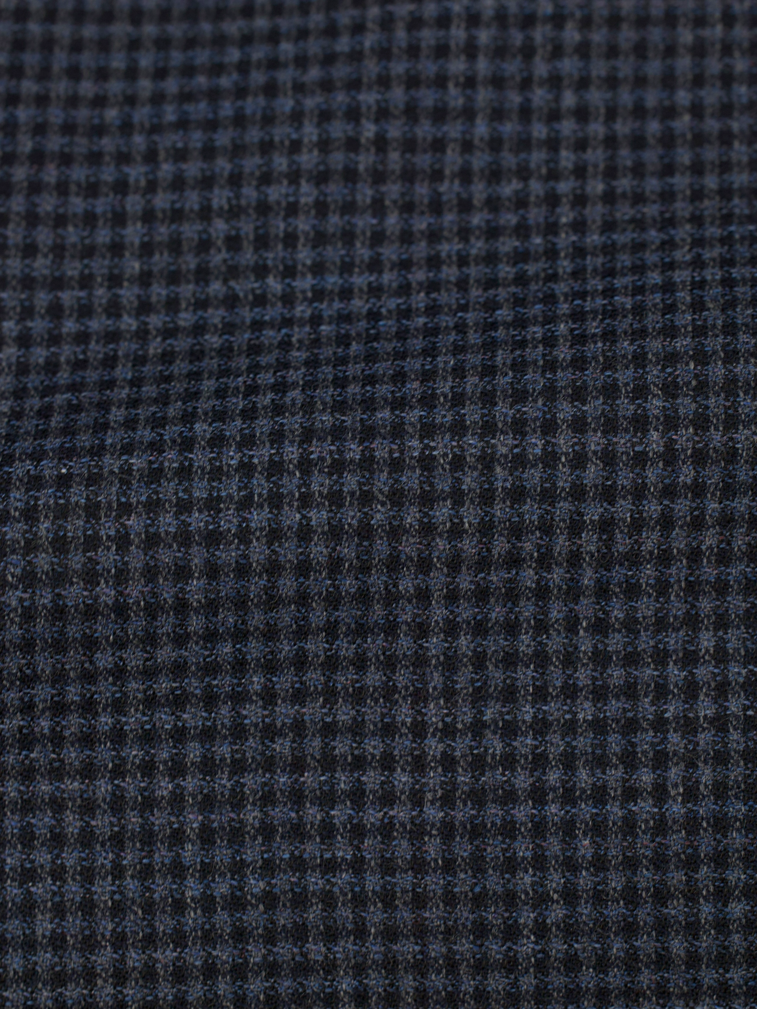 Brioni Blue Wool, Cashmere & Silk Pied de Poule Brunico Jacket