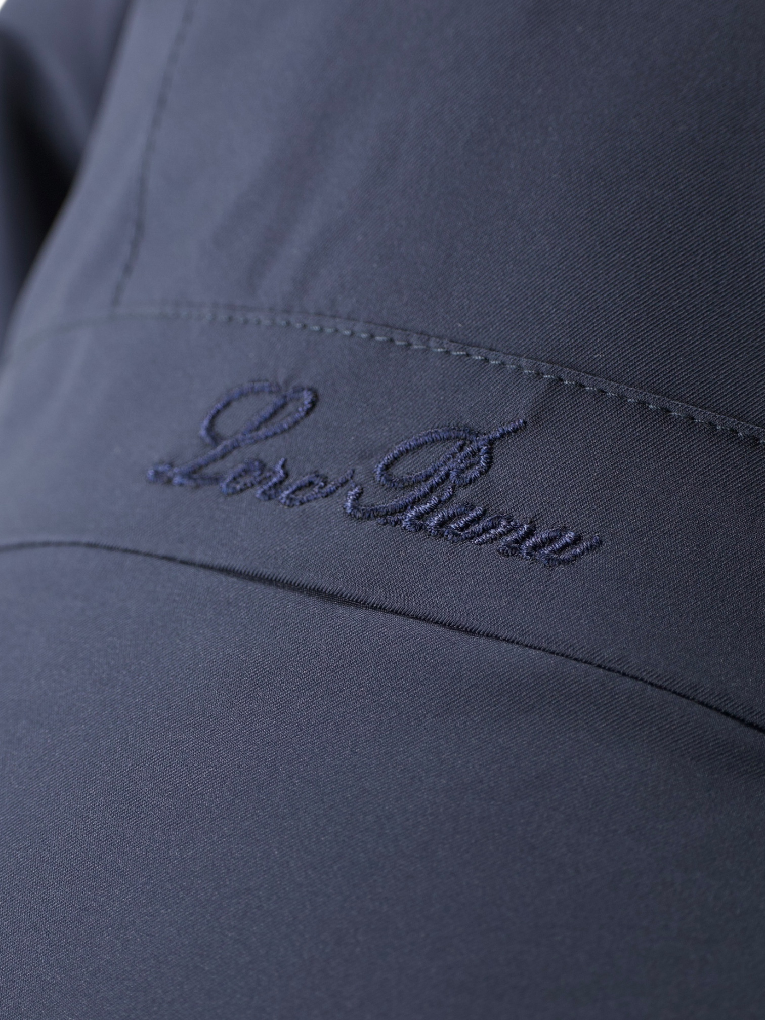 Loro Piana Navy Castorino-Lined Windmate Hooded Bomber Jacket