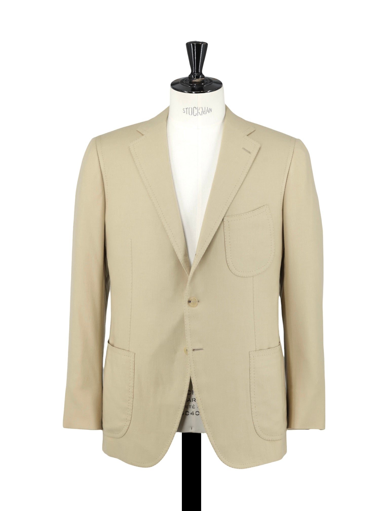 Cesare Attolini Light Brown Baby Cashmere Twill Jacket