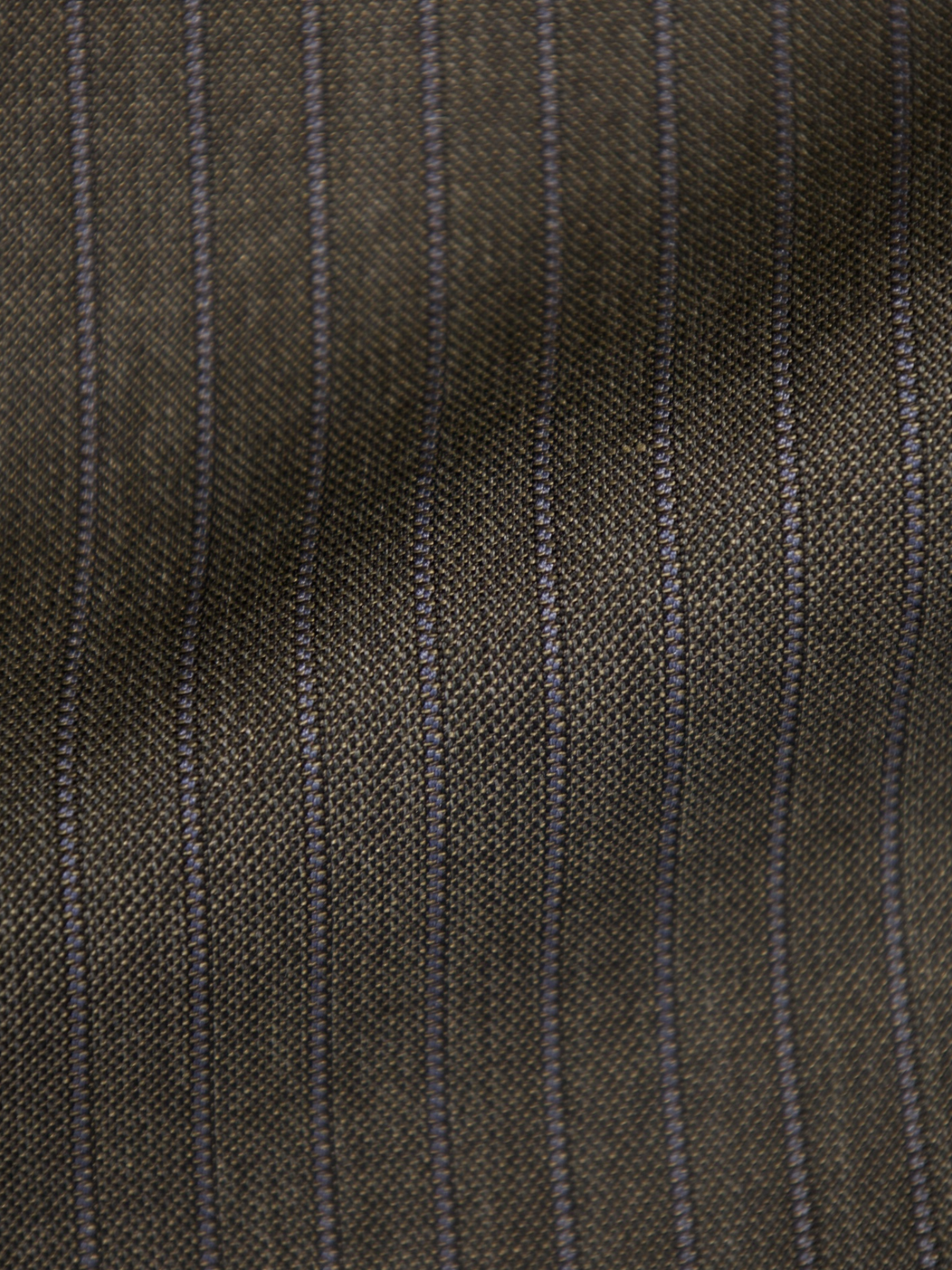Brioni Dark Taupe Pinstripe Silk & Wool Secolo Suit