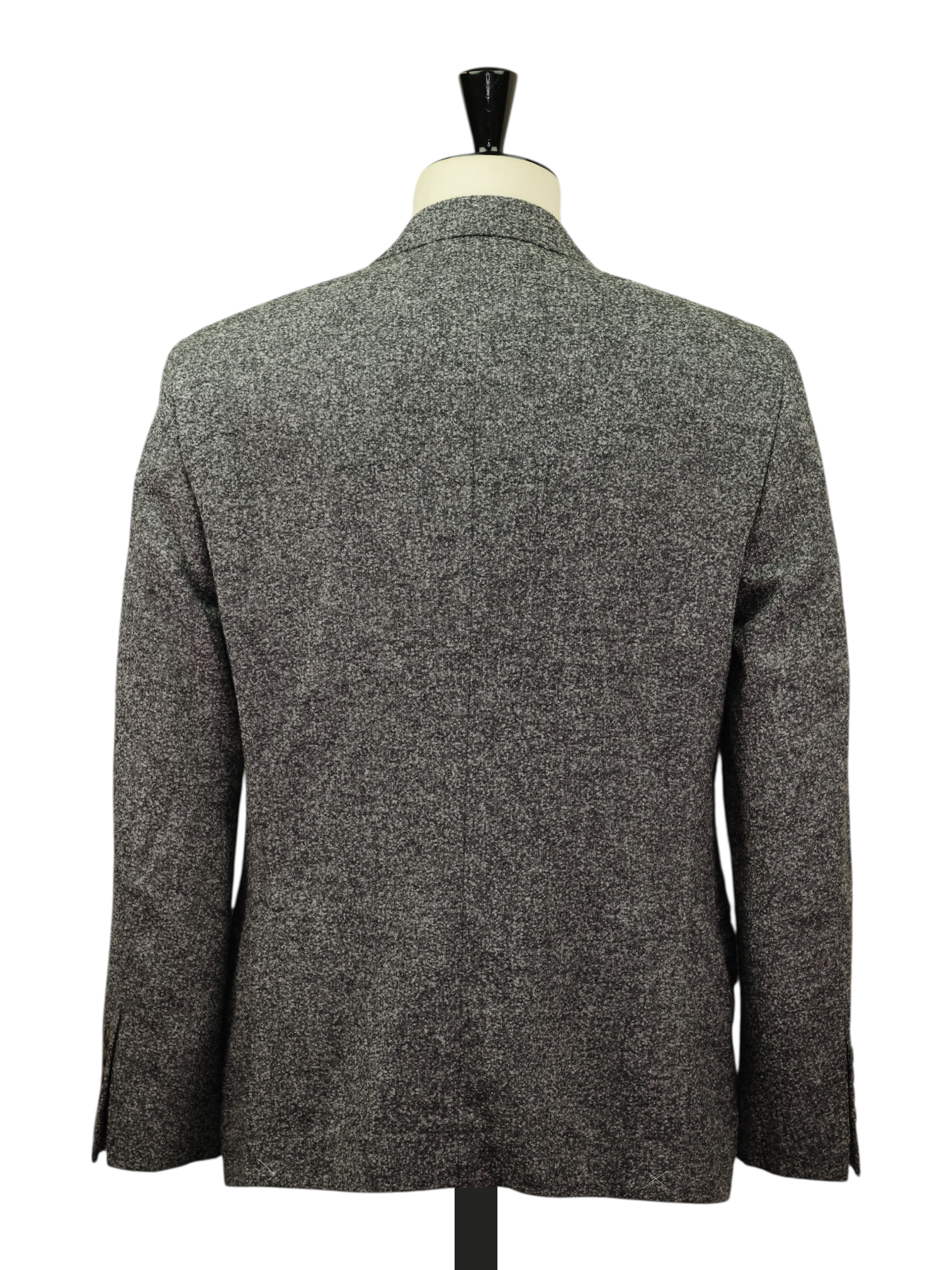 Brunello Cucinelli Grey Alpaca, Wool & Cashmere Speckled Jacket