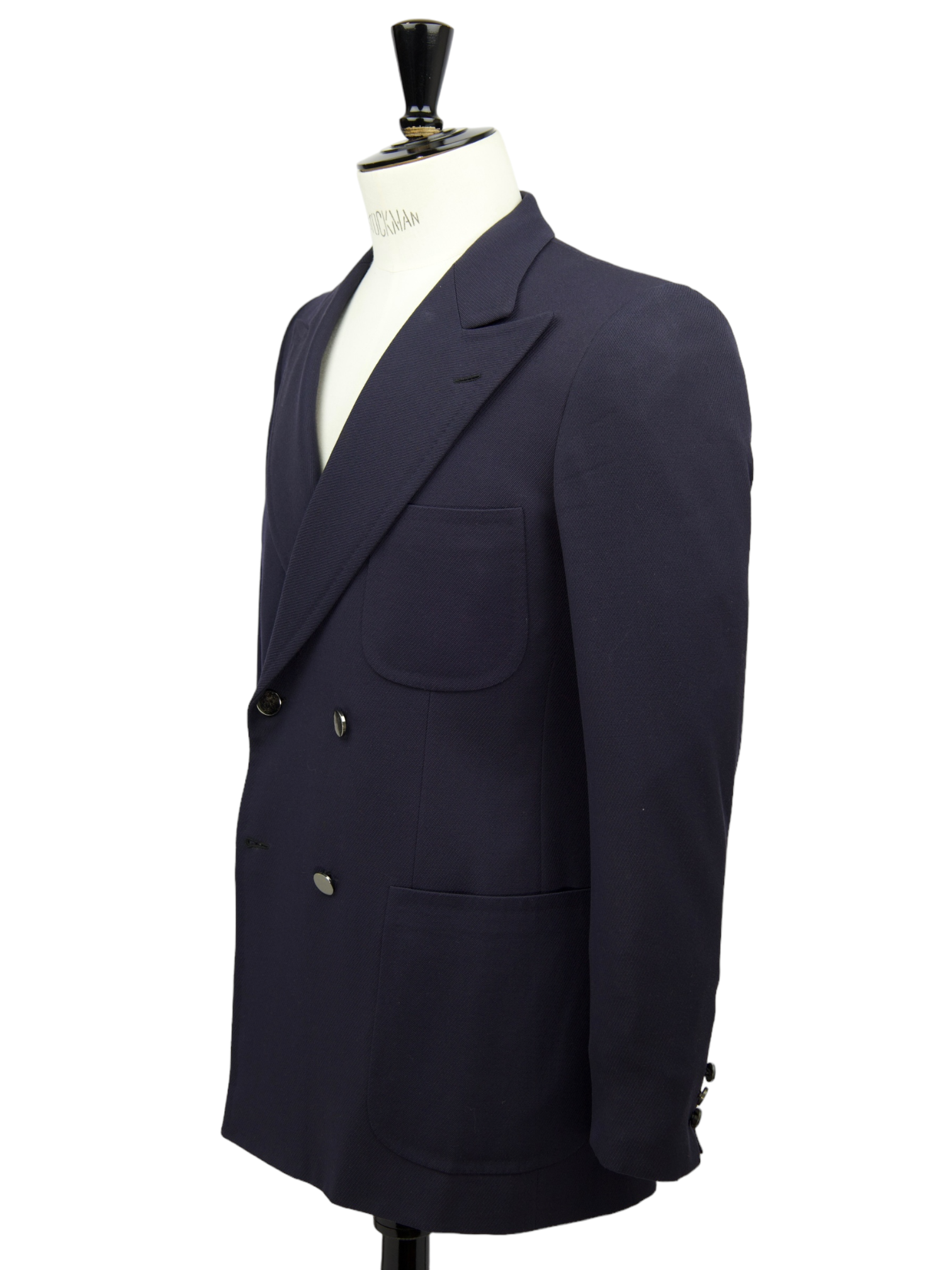 Brioni Navy Vintage Double Breasted Jacket