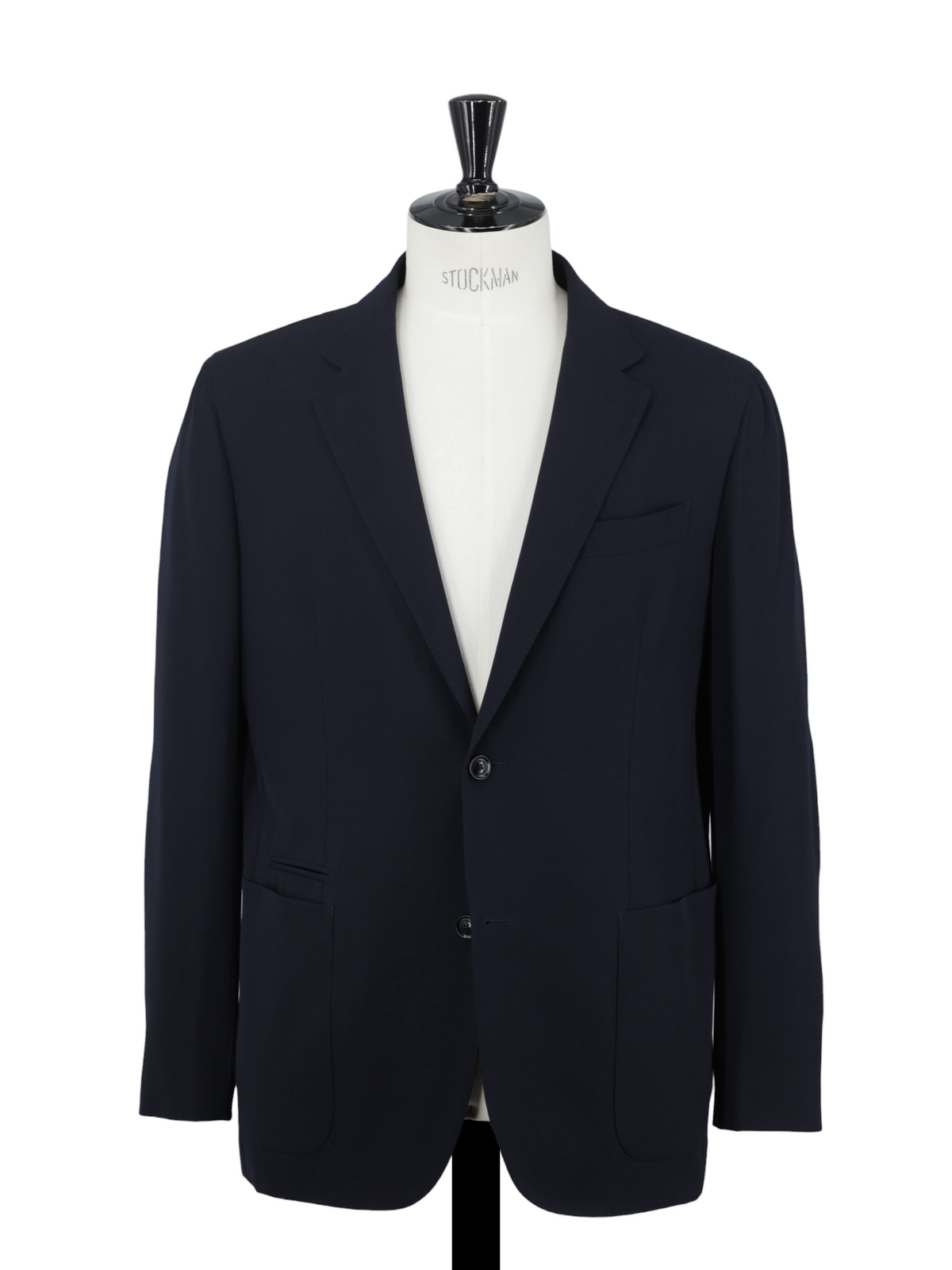 Ermenegildo Zegna Black Trofeo-Wool Unlined 