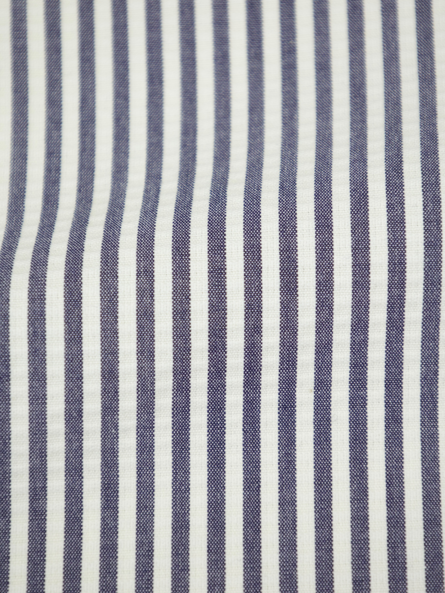 Tom Ford White & Blue Cotton Seersucker Pinstripe Spencer Jacket