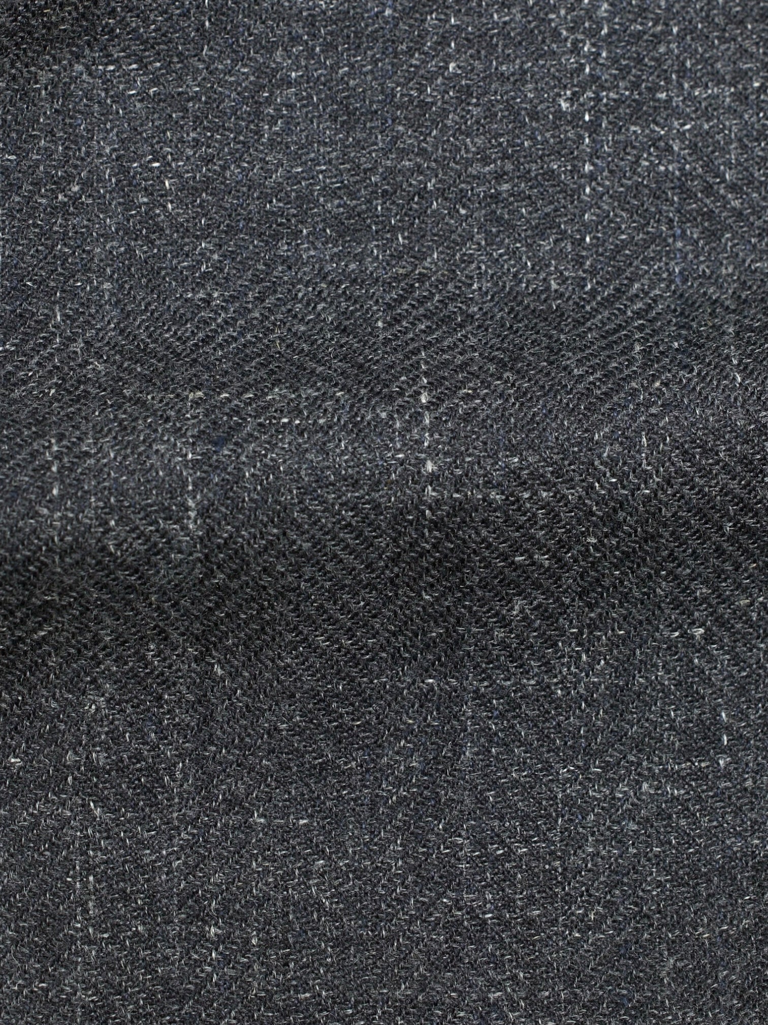 Ermenegildo Zegna Grey Cashmere, Silk & True Hemp Herringbone Milano Easy Jacket