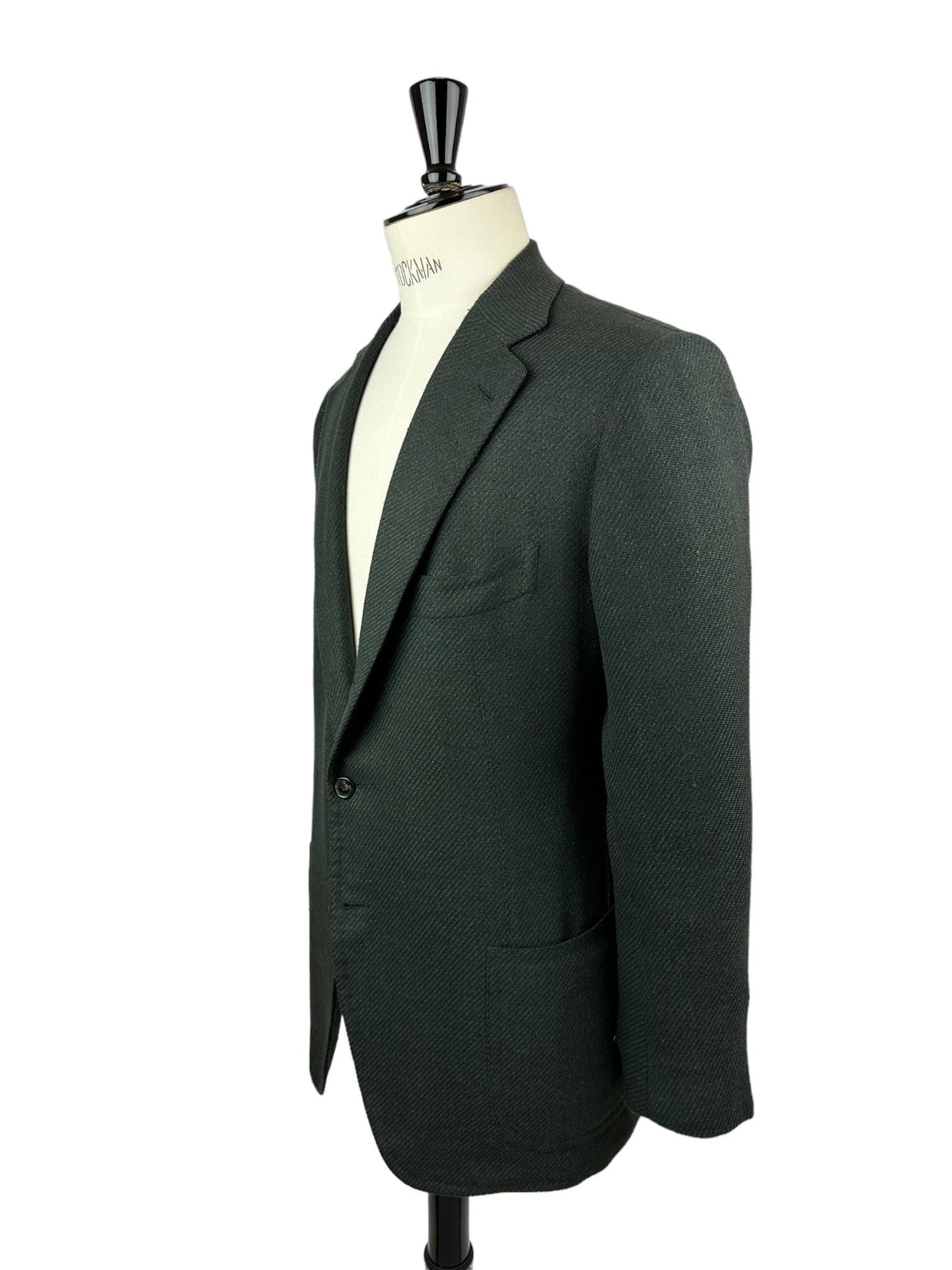 Cesare Attolini Forest Green Wool, Silk & Cashmere Jacket