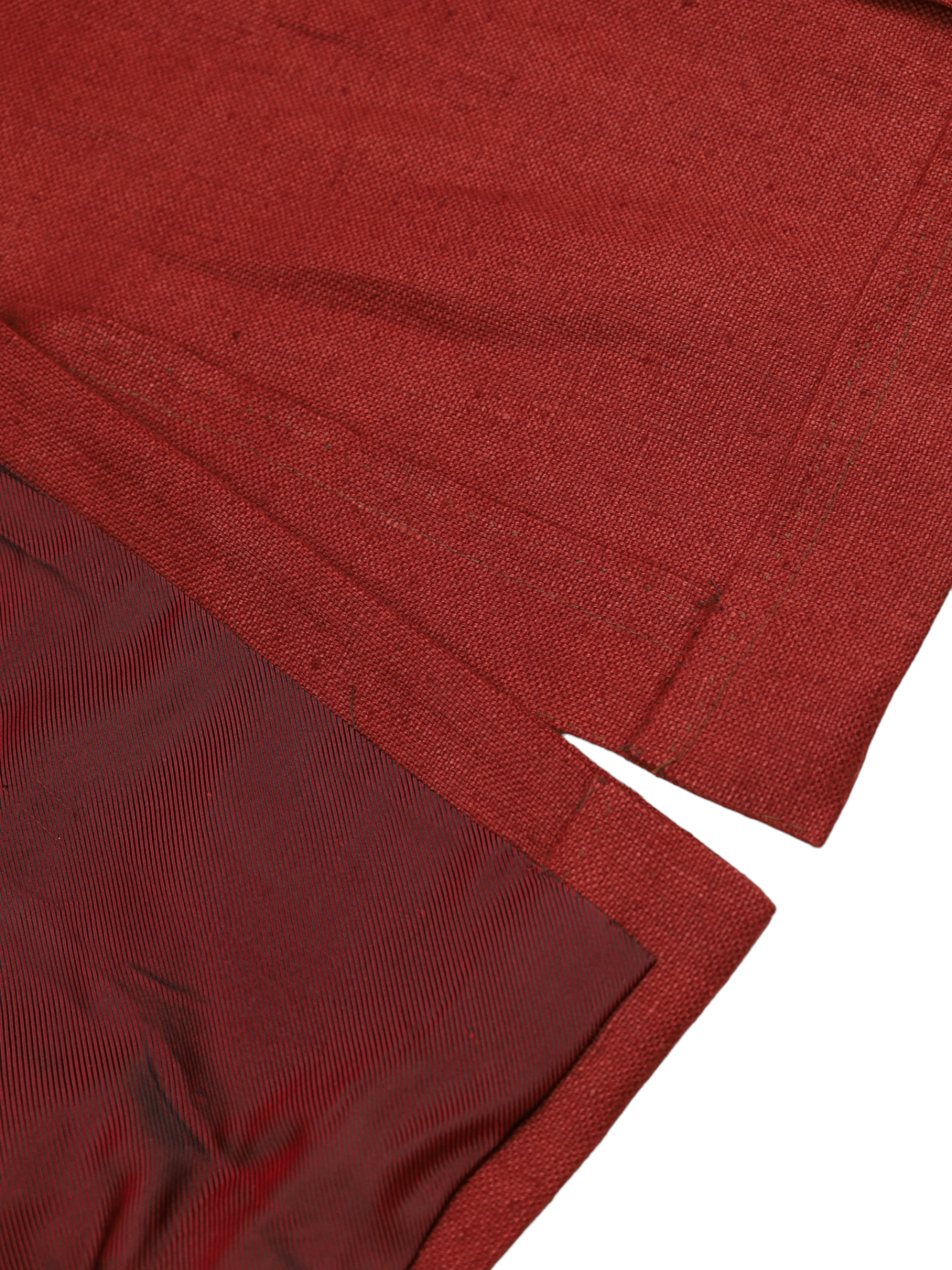 Sartorio Red "La Grande Bellezza" Linen Jacket