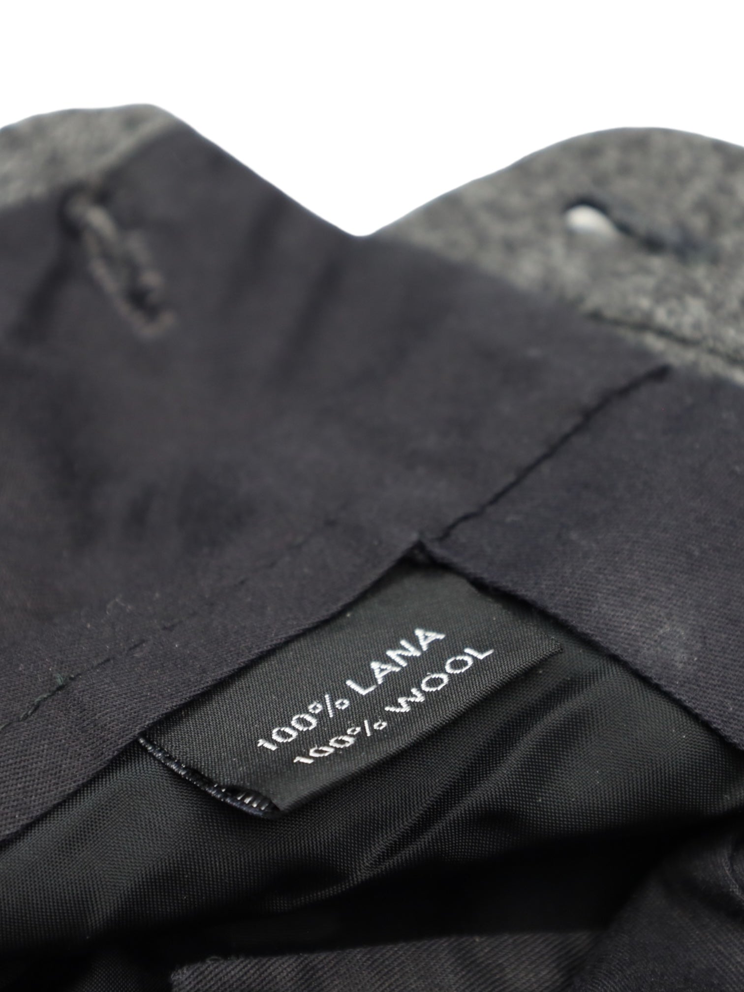 Kiton Grey Timeless Flannel Trousers