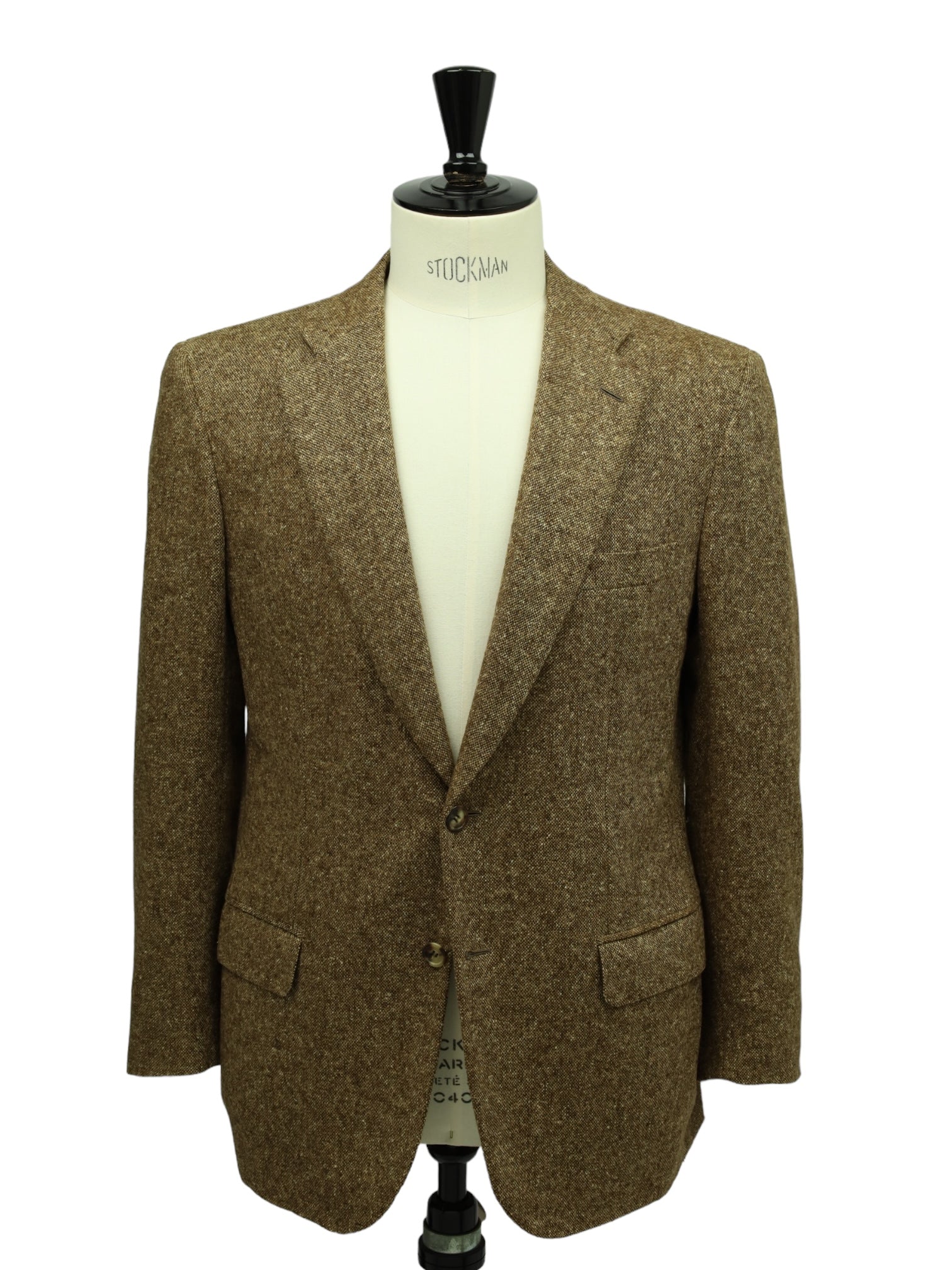 Brioni Brown Birdseye Cashmere Jacket