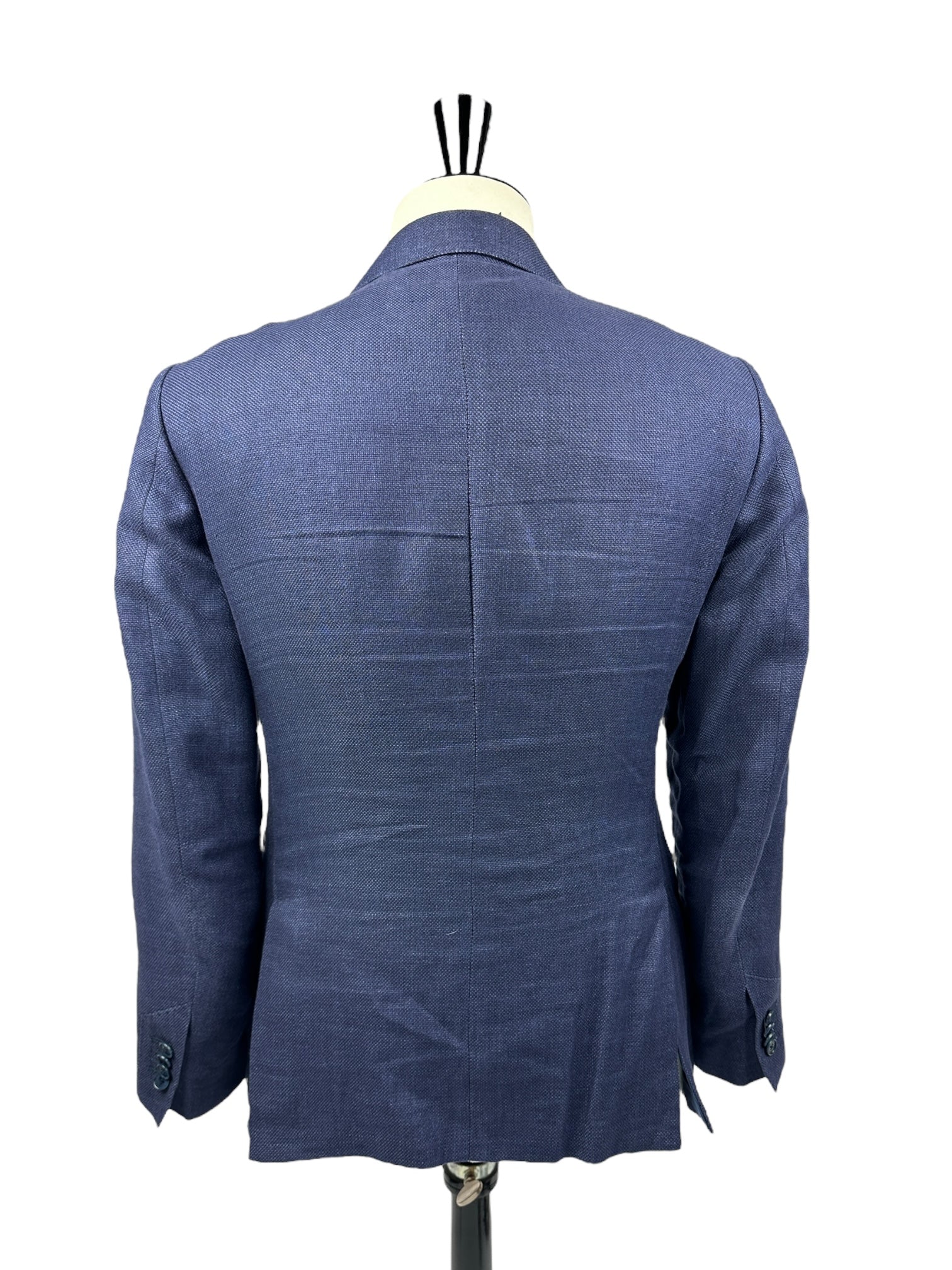 Corneliani ID Blue Linen Vespa Jacket