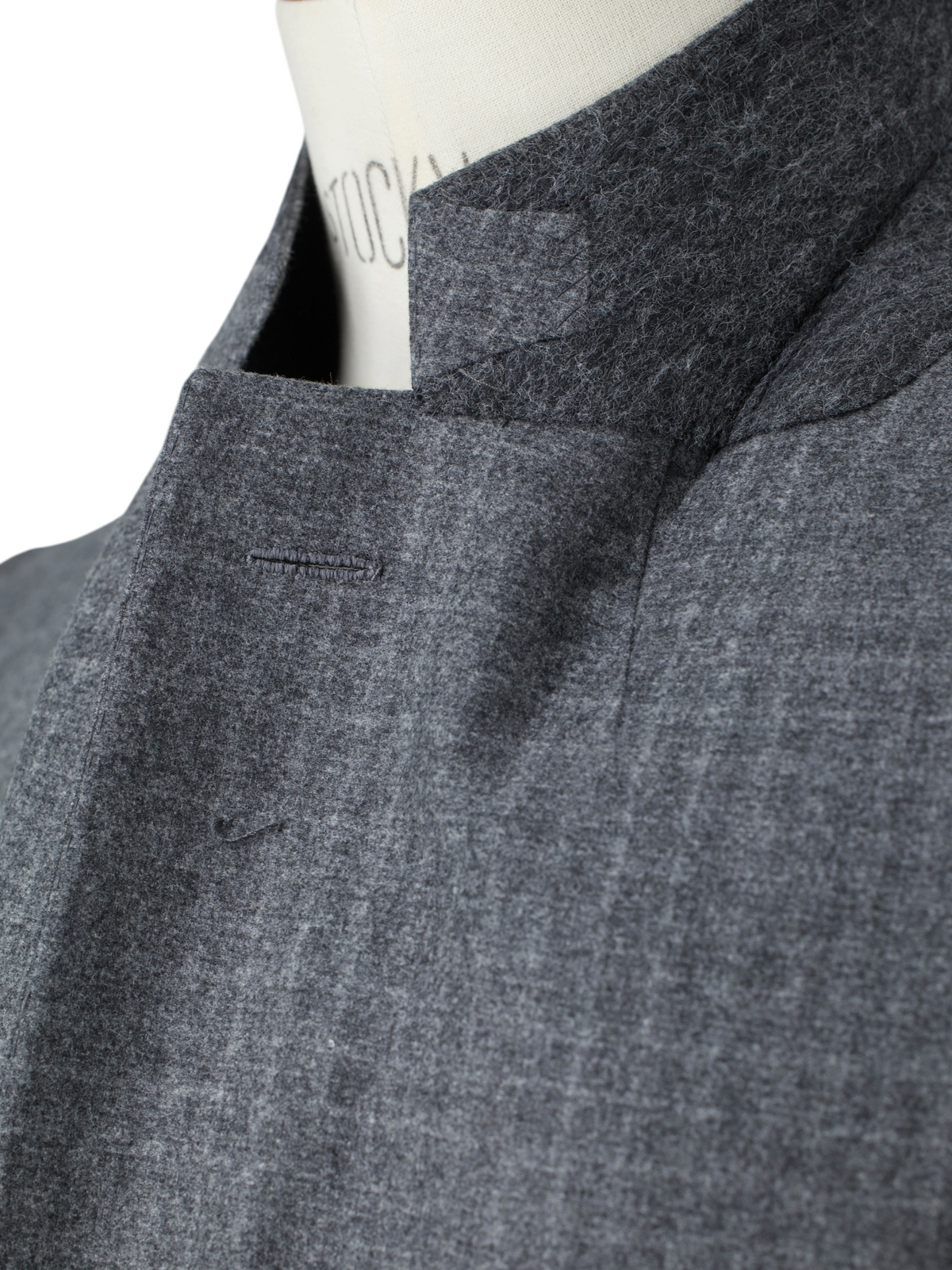Ermenegildo Zegna Couture Grey Wool, Silk & Cashmere Micro-Check Suit