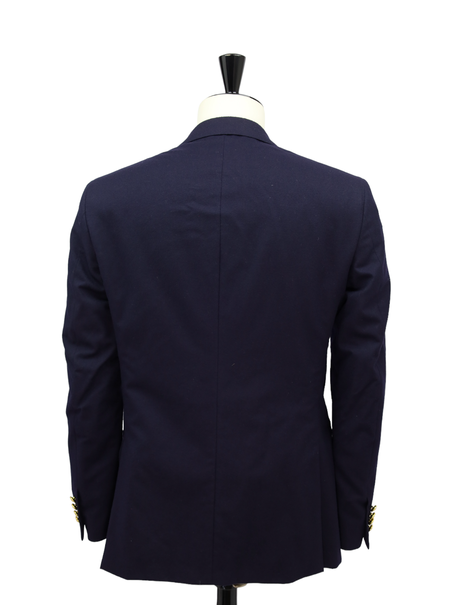 Ralph Lauren Navy Iconic Flannel Blazer