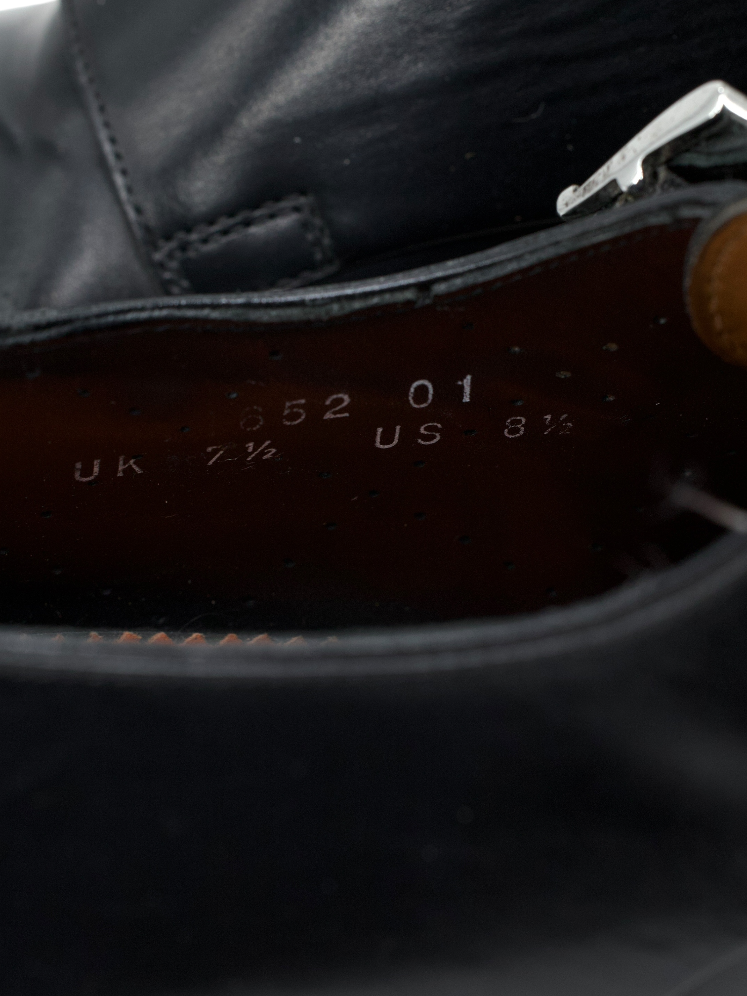 Santoni Black Calfleather Goodyear-Welted Carlos Double Monk-Straps