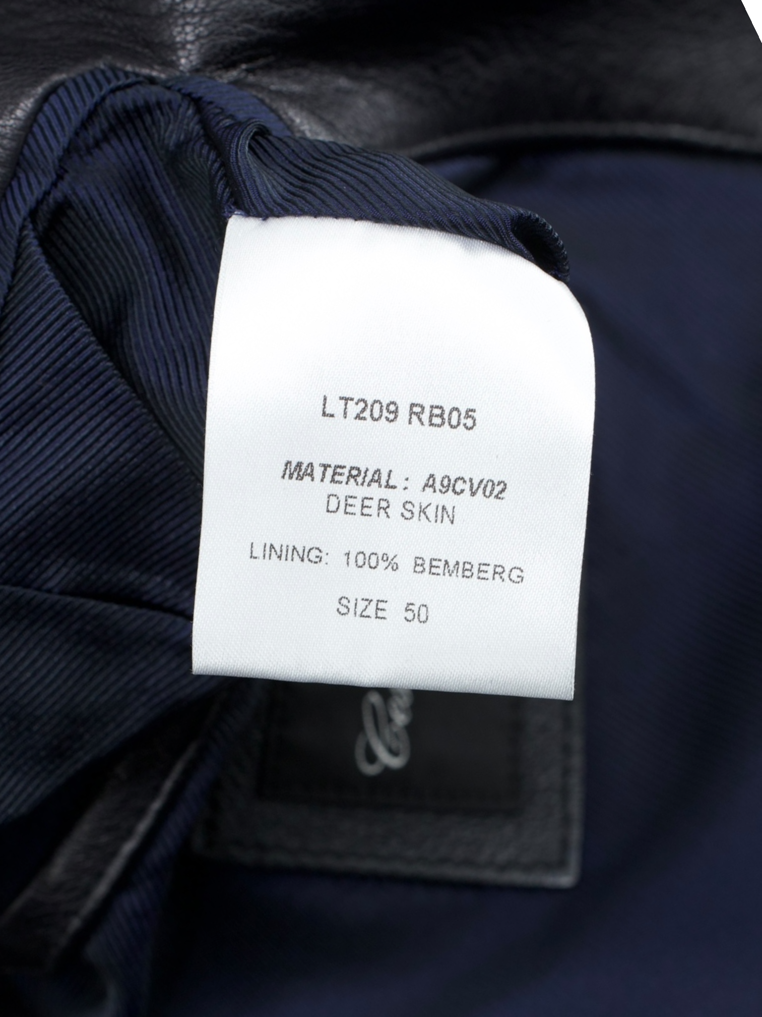 Cesare Attolini Dark Grey Deerskin Blouson Jacket