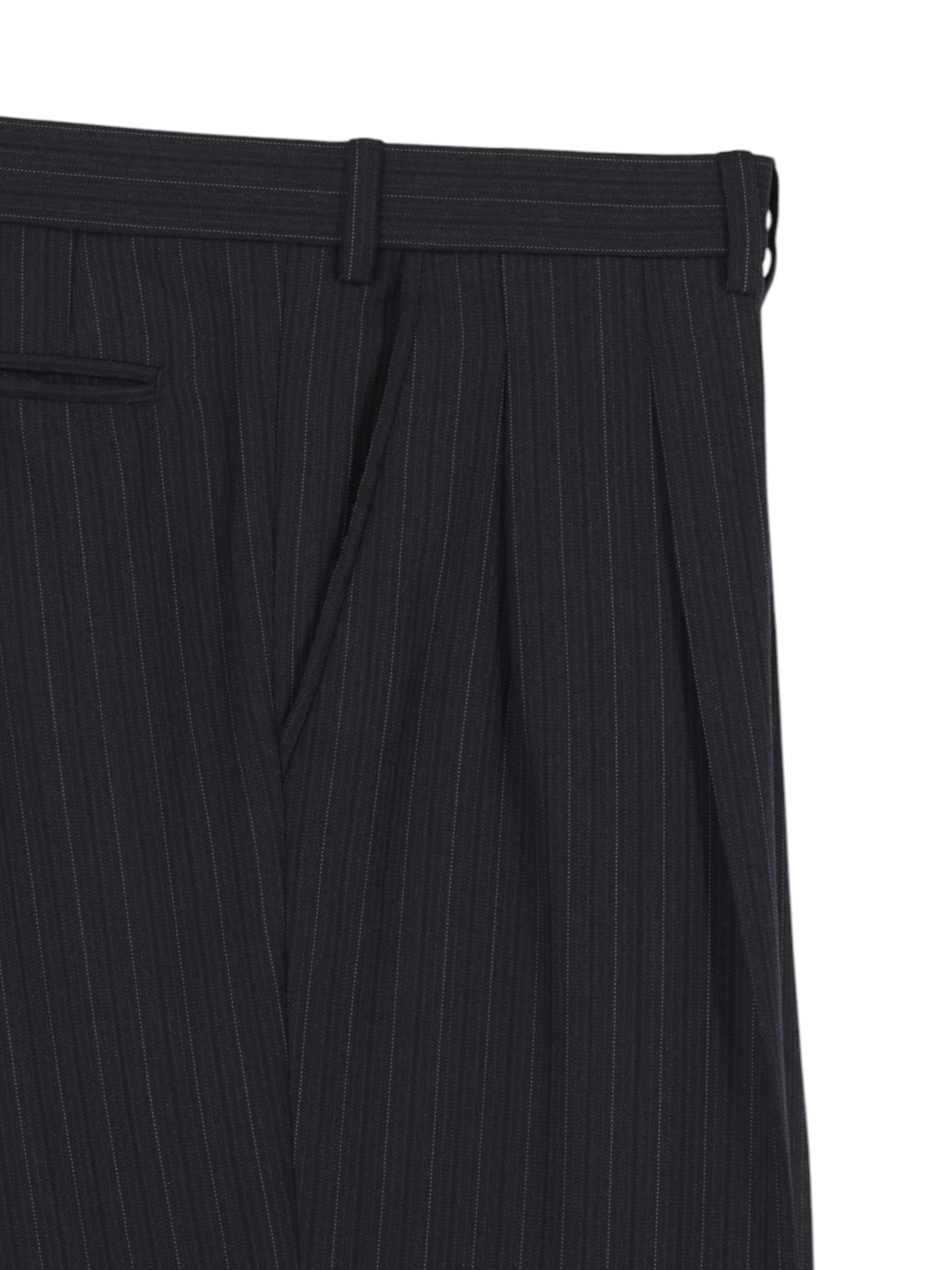 Brioni Dark Grey Escorial-Wool Multi-Pinstripe Nomentano Suit