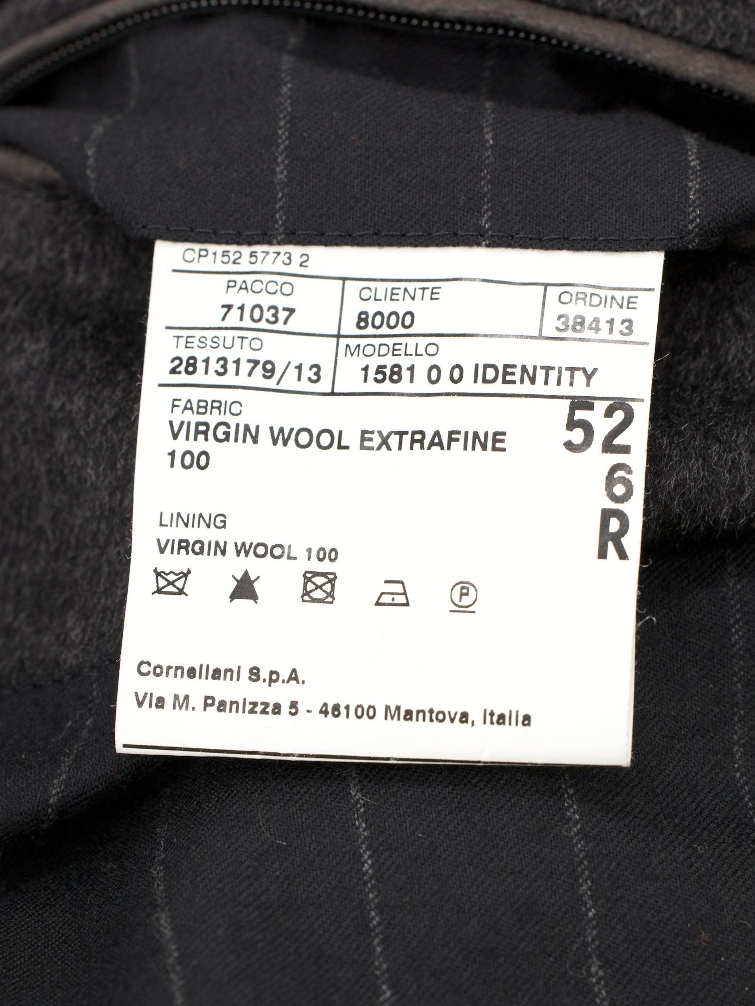 Corneliani ID Grey Extrafine Virgin-Wool Windproof Overcoat