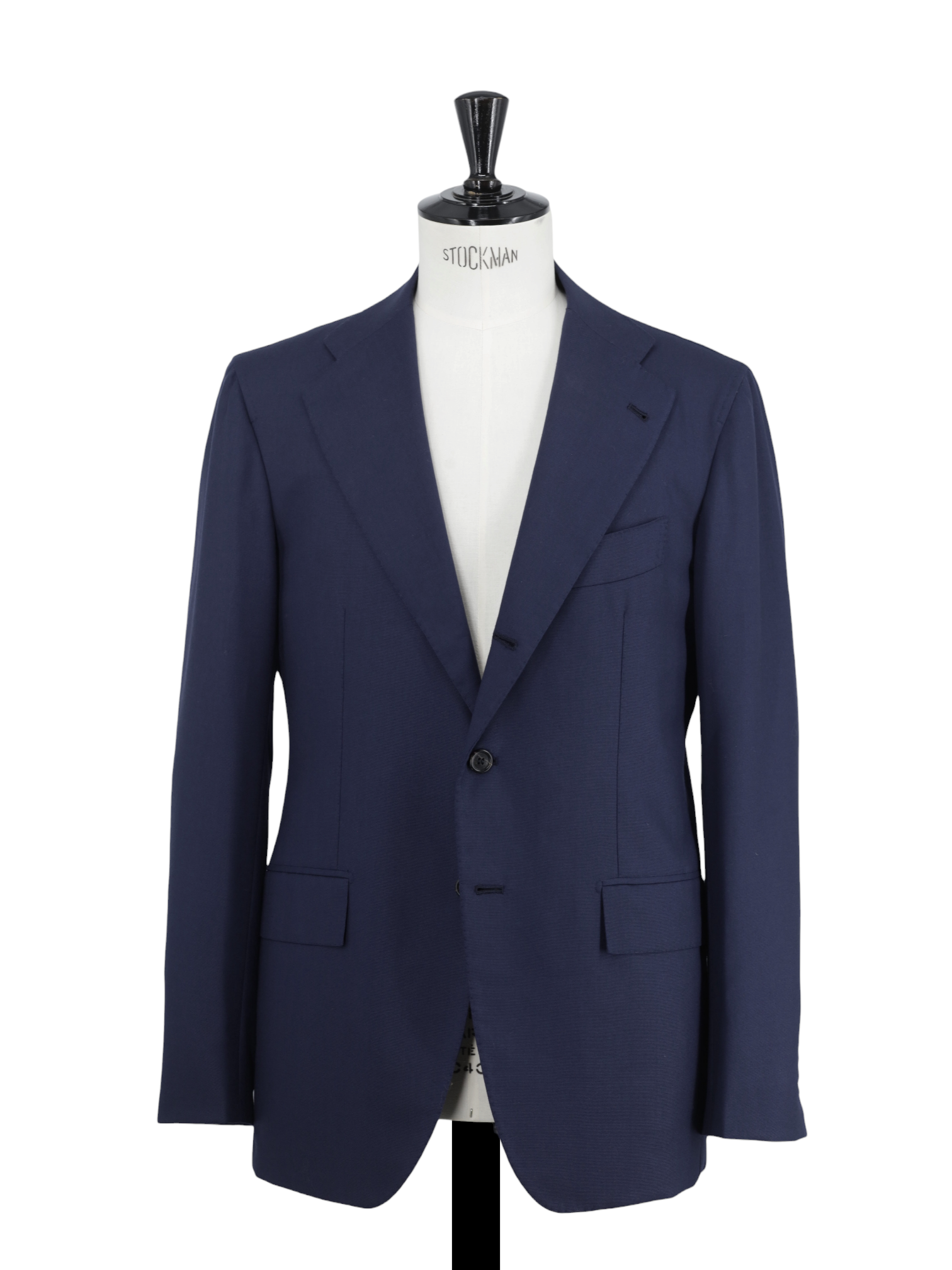 Orazio Luciano Navy Wool Timeless Plain-Weave Suit