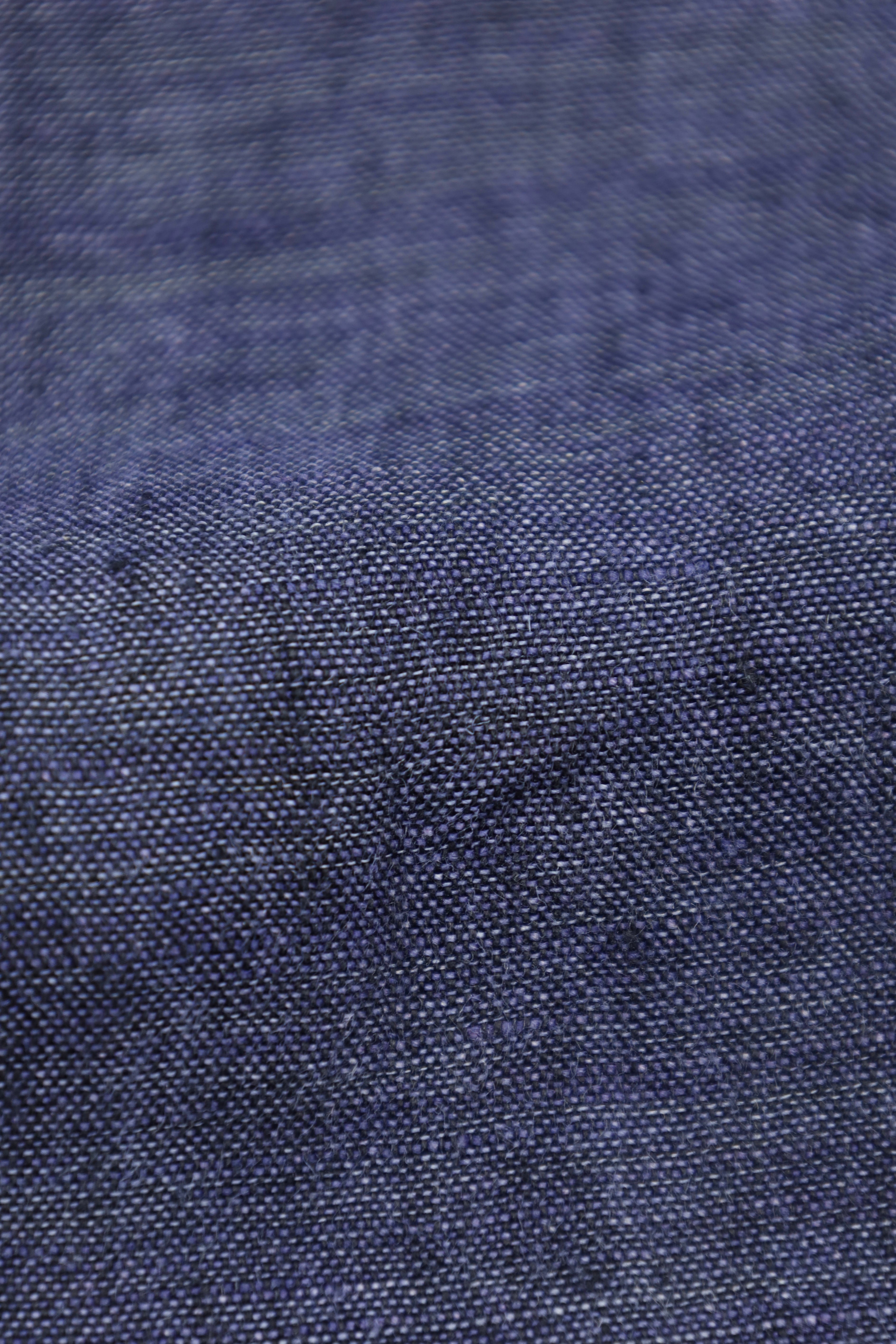 Finamore Stone Grey Linen Shirt