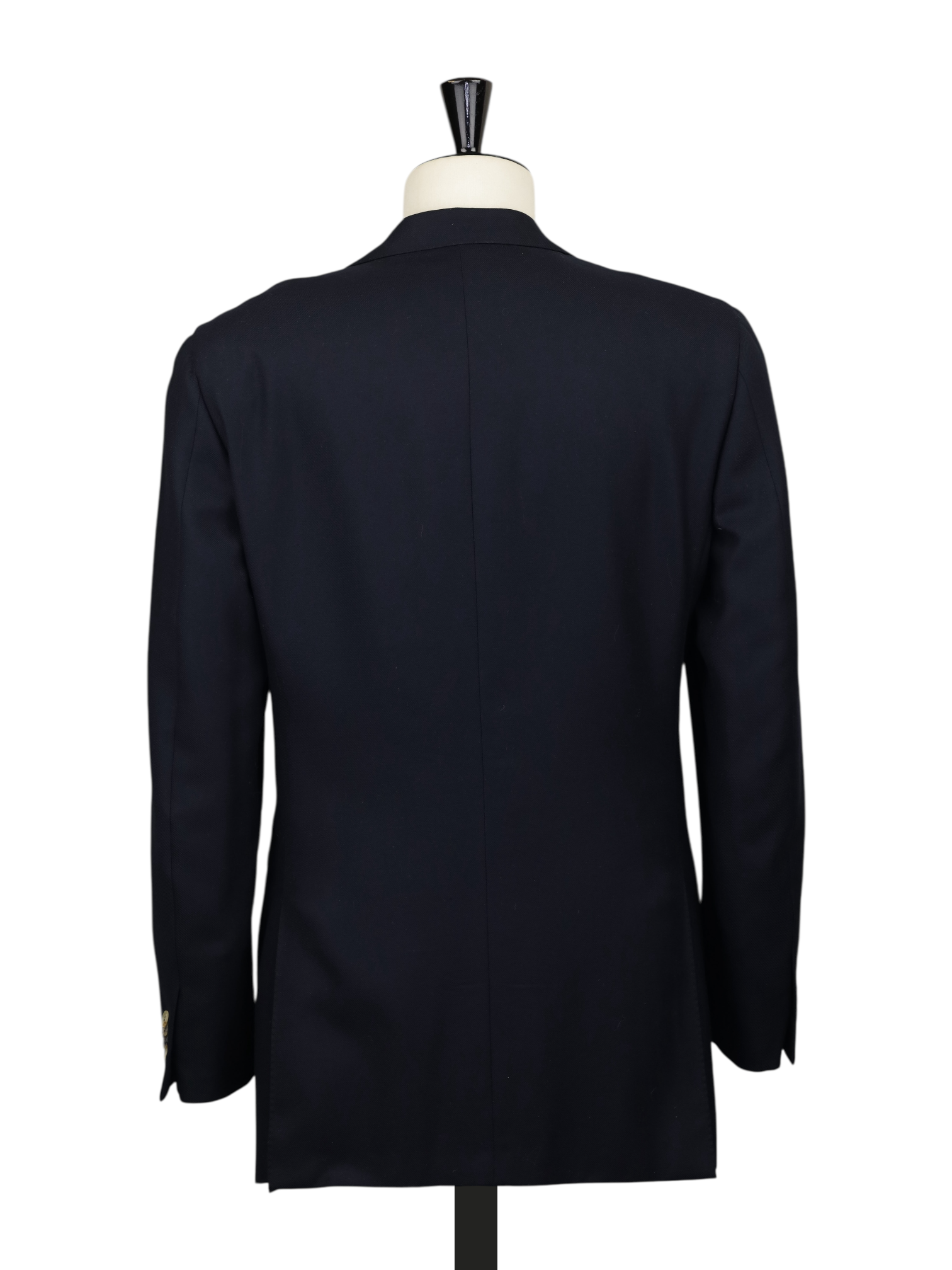 Caruso Navy E.Thomas Wool-Twill Blazer Jacket