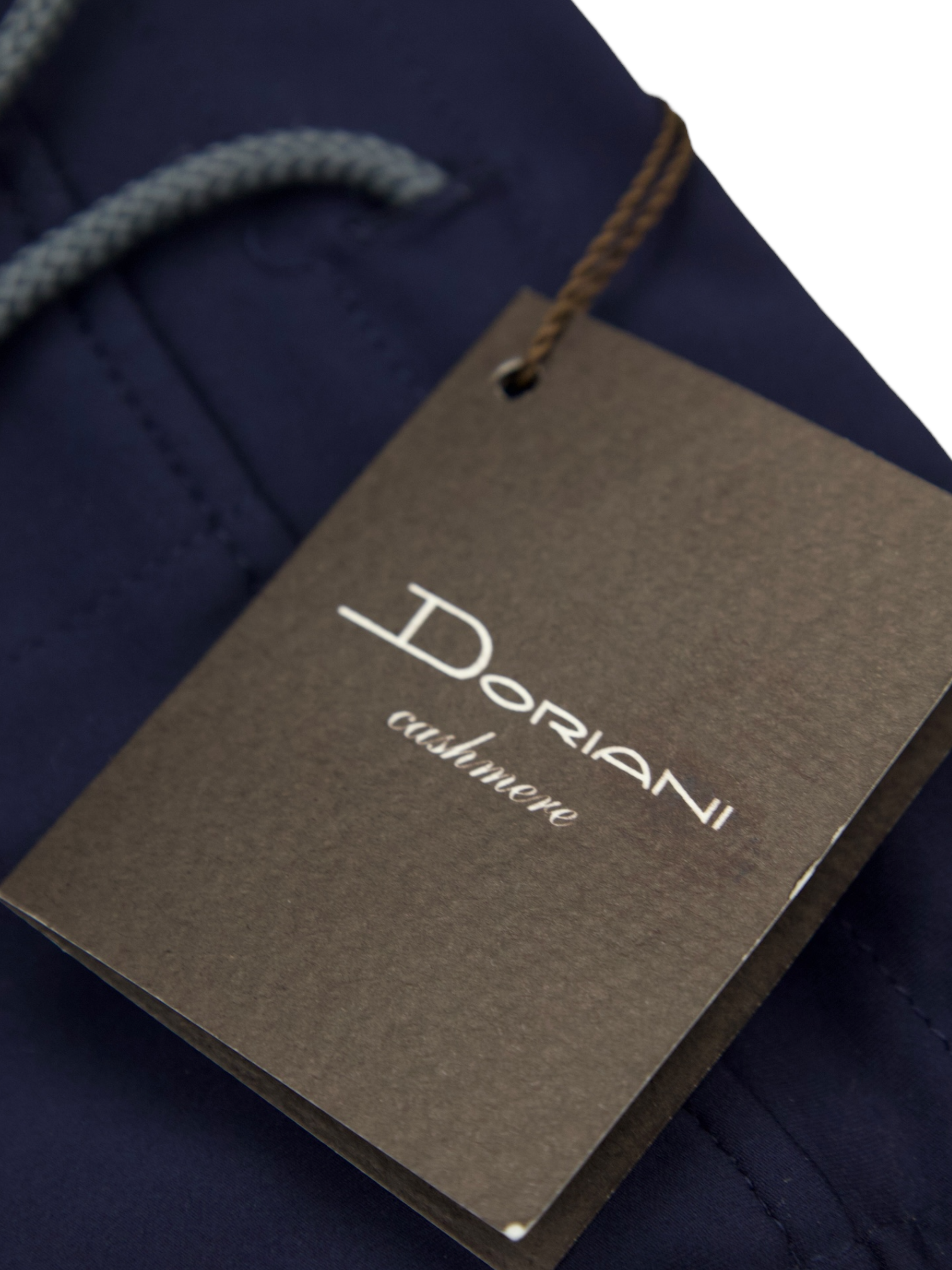 Doriani Cashmere Navy Stretch Trousers