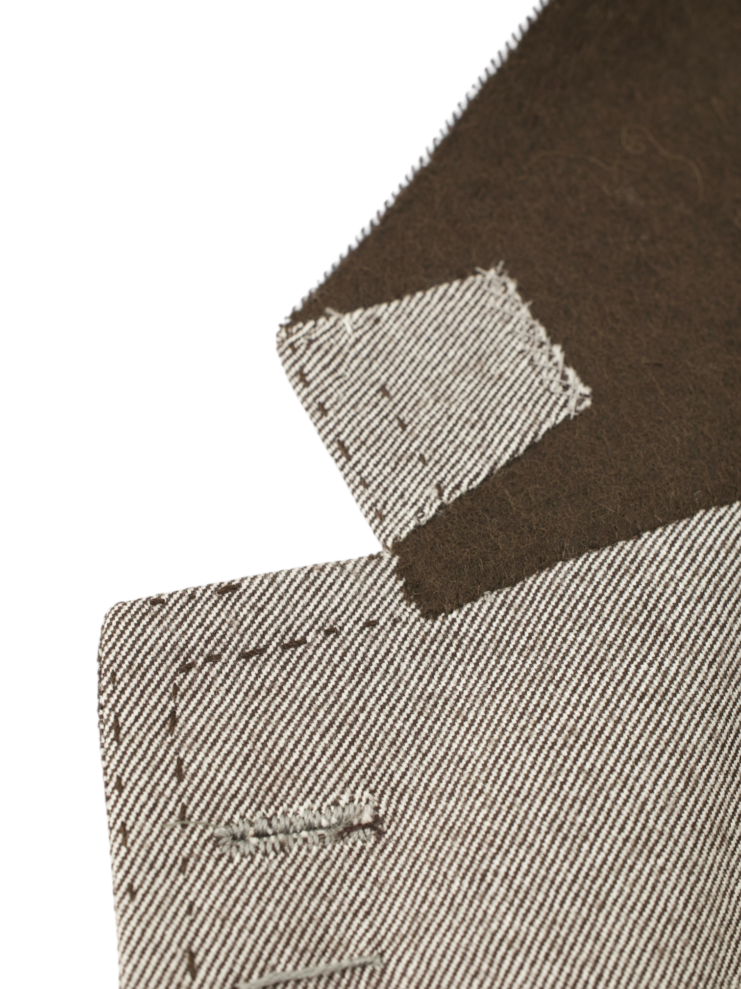 Cesare Attolini Taupe Super 140's Twill Jacket