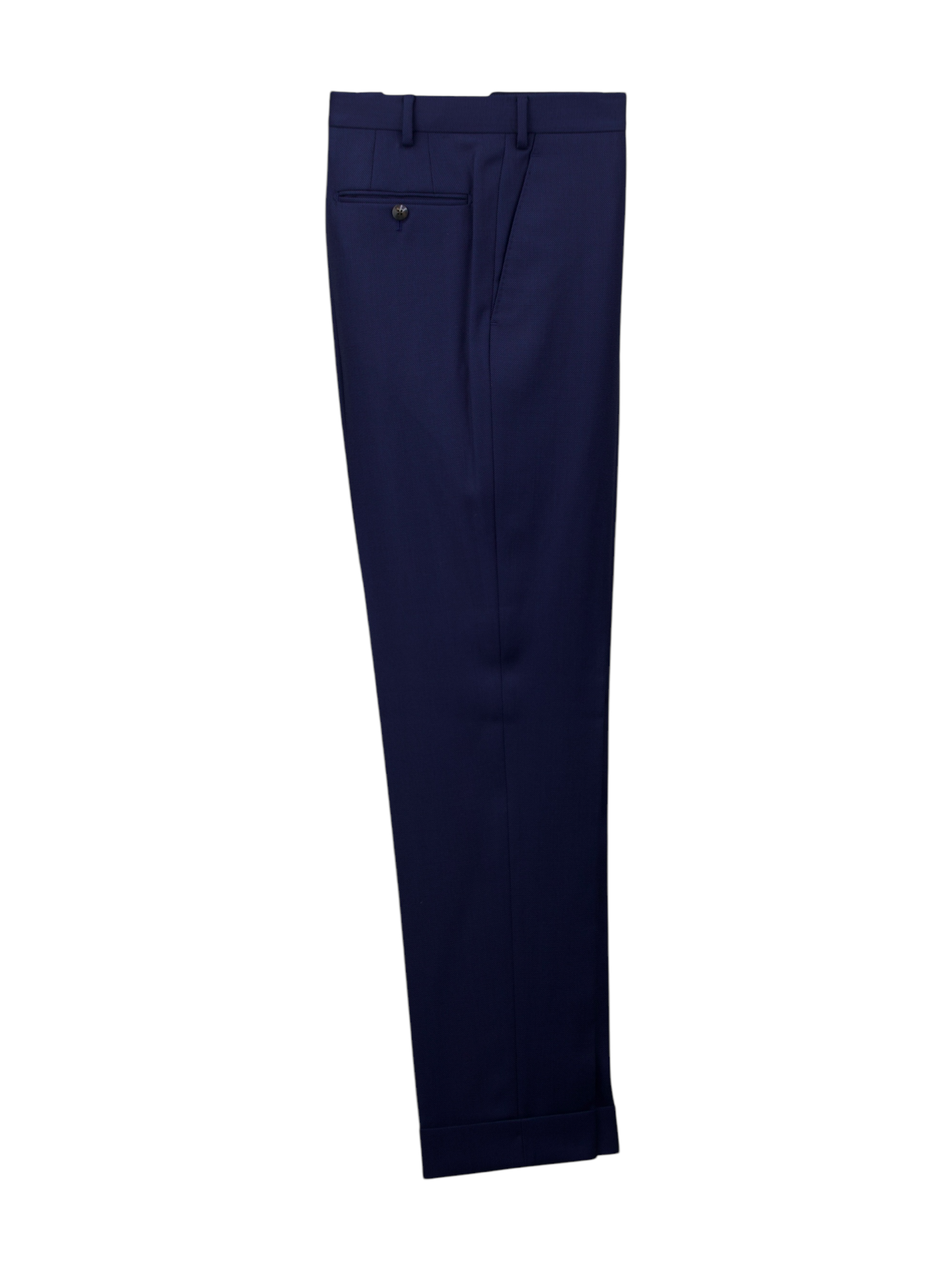 Caruso Dark Blue Super 150's "Winter Australis" Birdseye Boheme Suit + Extra Trousers