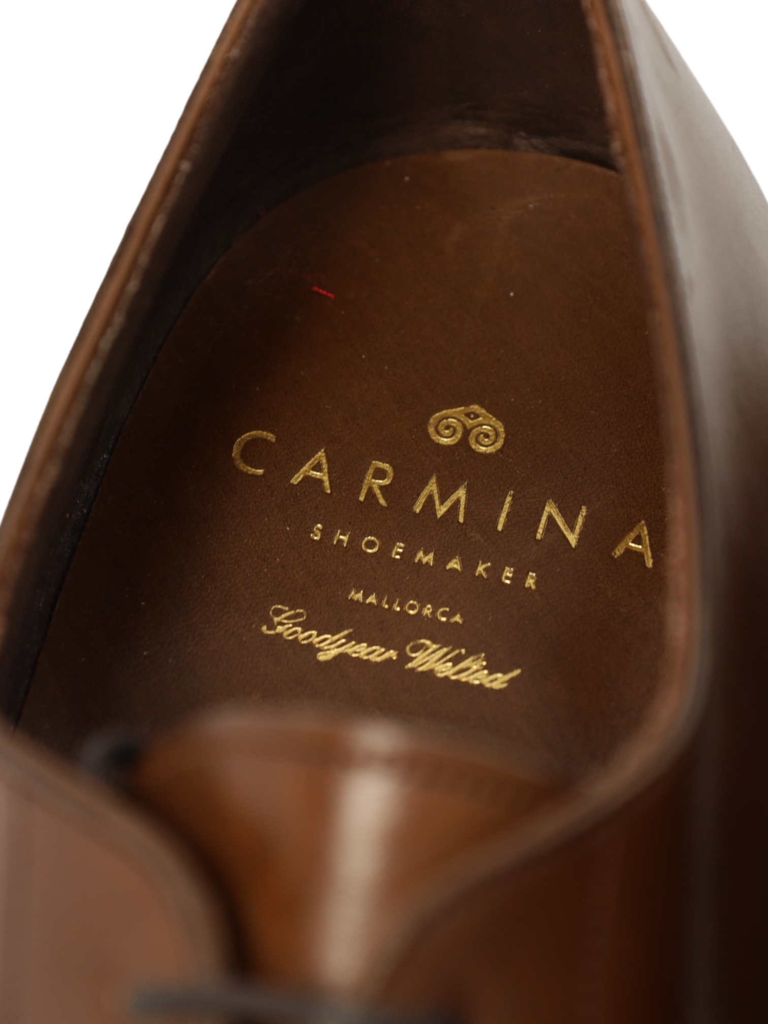 Carmina Dark Brown Cap Toe Oxford Lace-ups